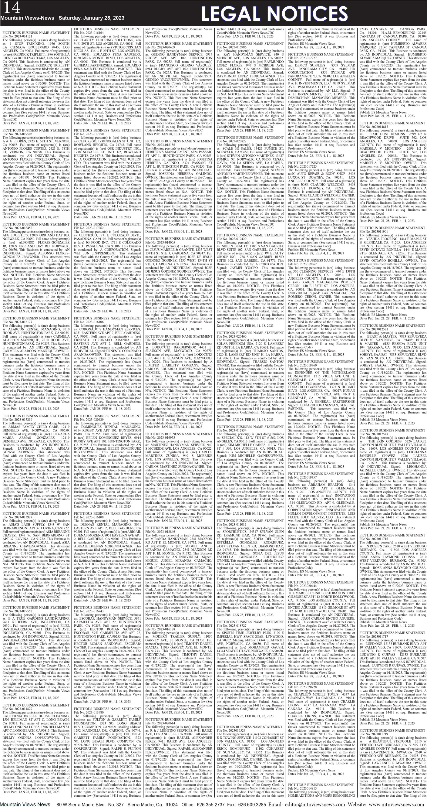 MVNews this week:  Page 14