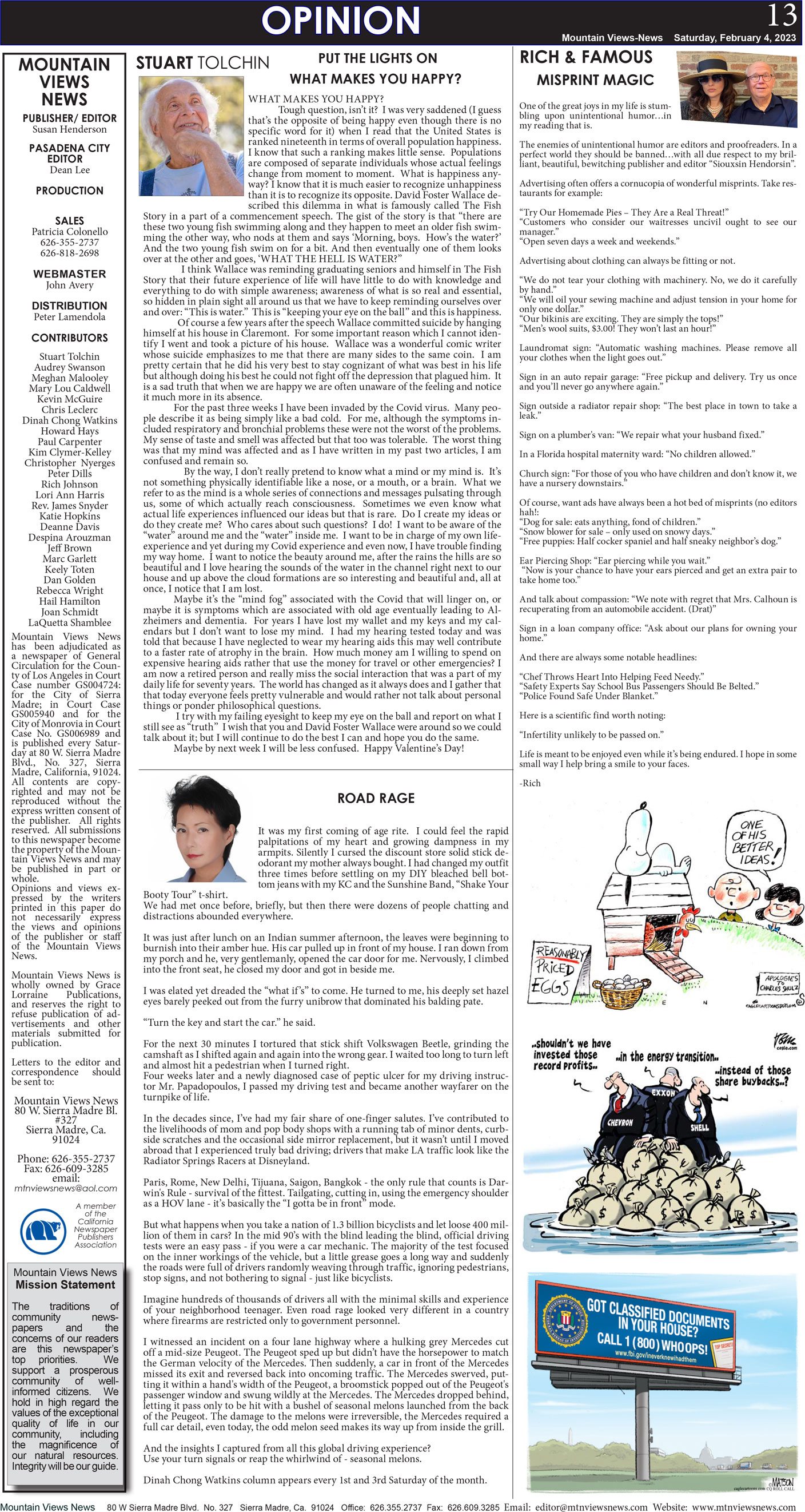 MVNews this week:  Page 13