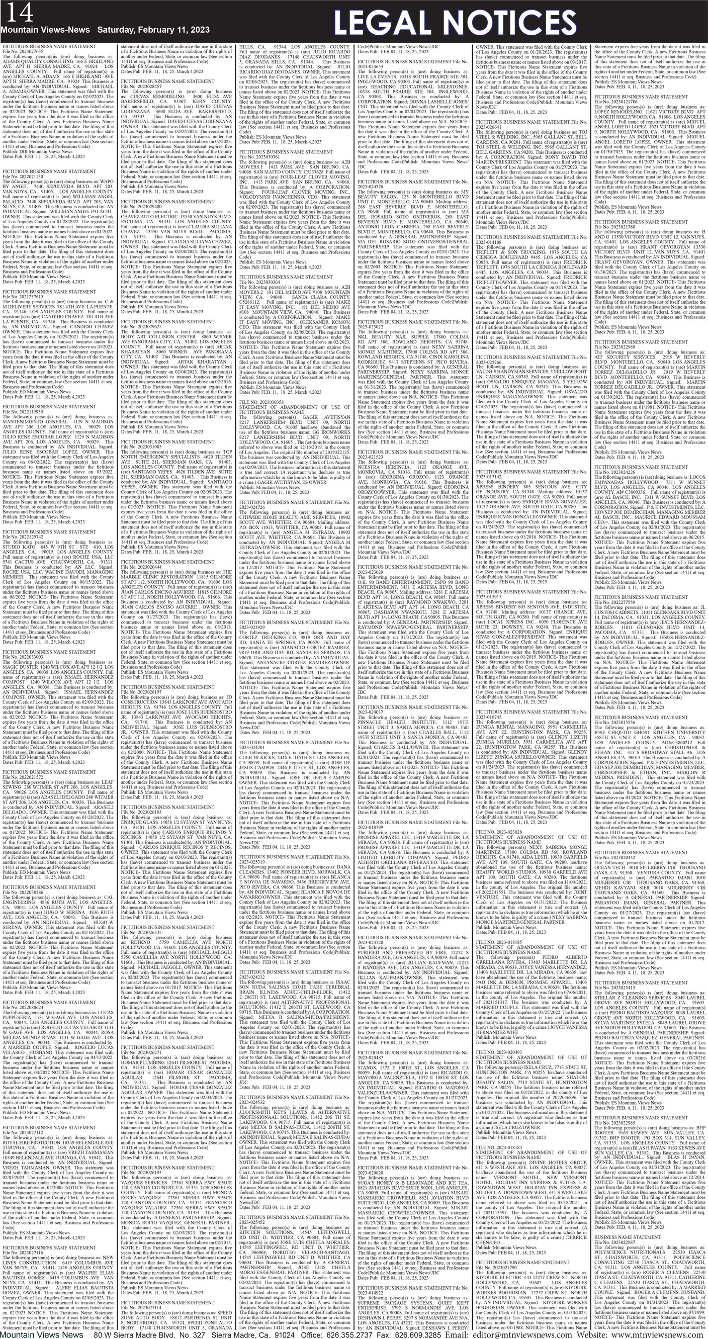 MVNews this week:  Page 14