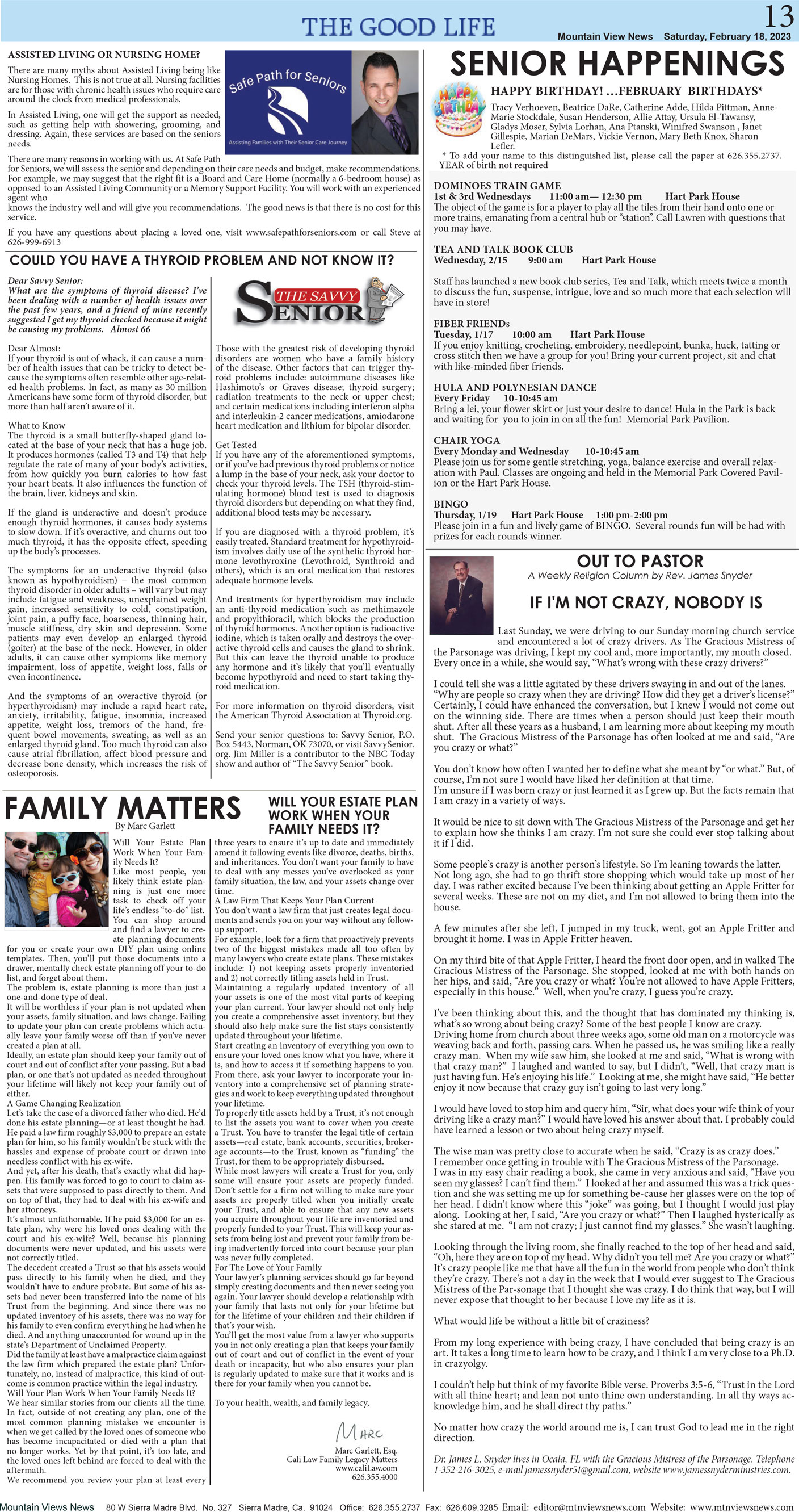 MVNews this week:  Page 13