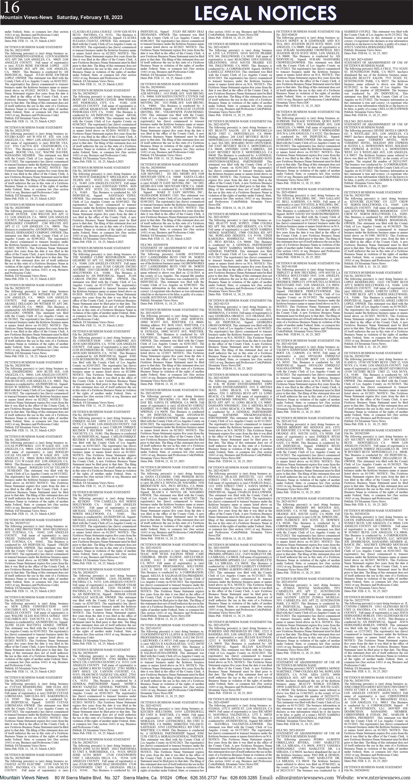 MVNews this week:  Page 16