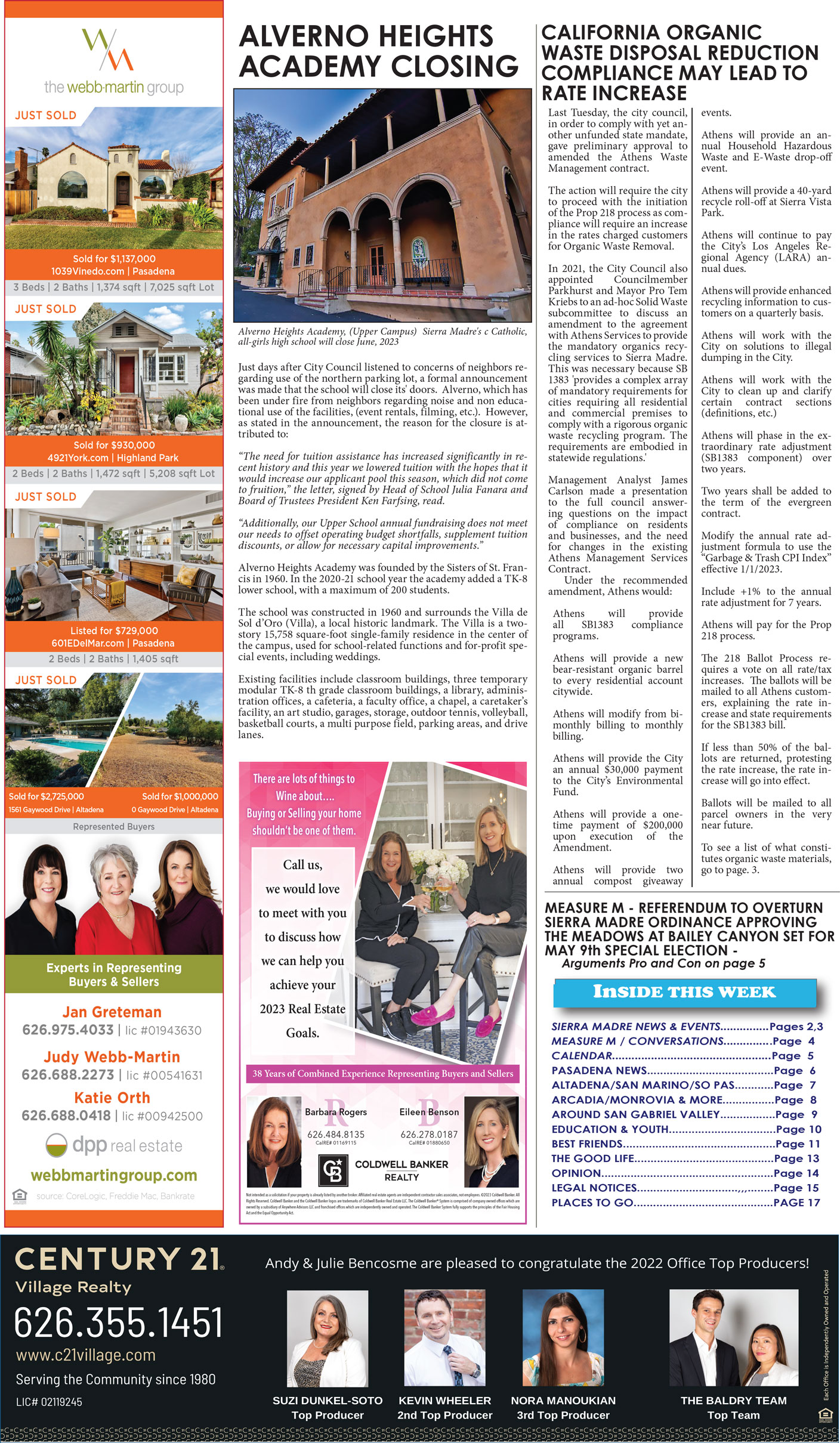 MVNews this week:  Page 1