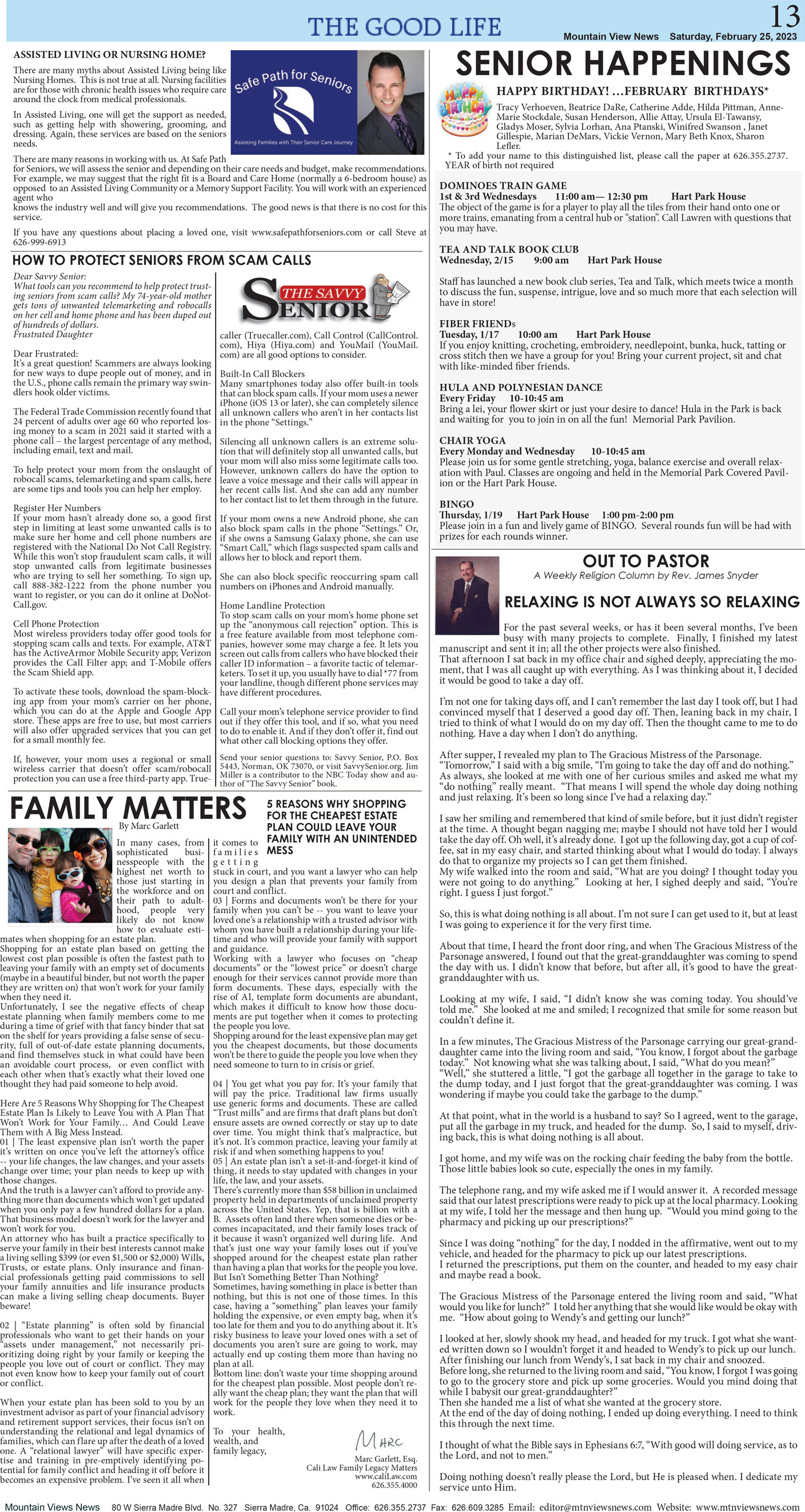 MVNews this week:  Page 13