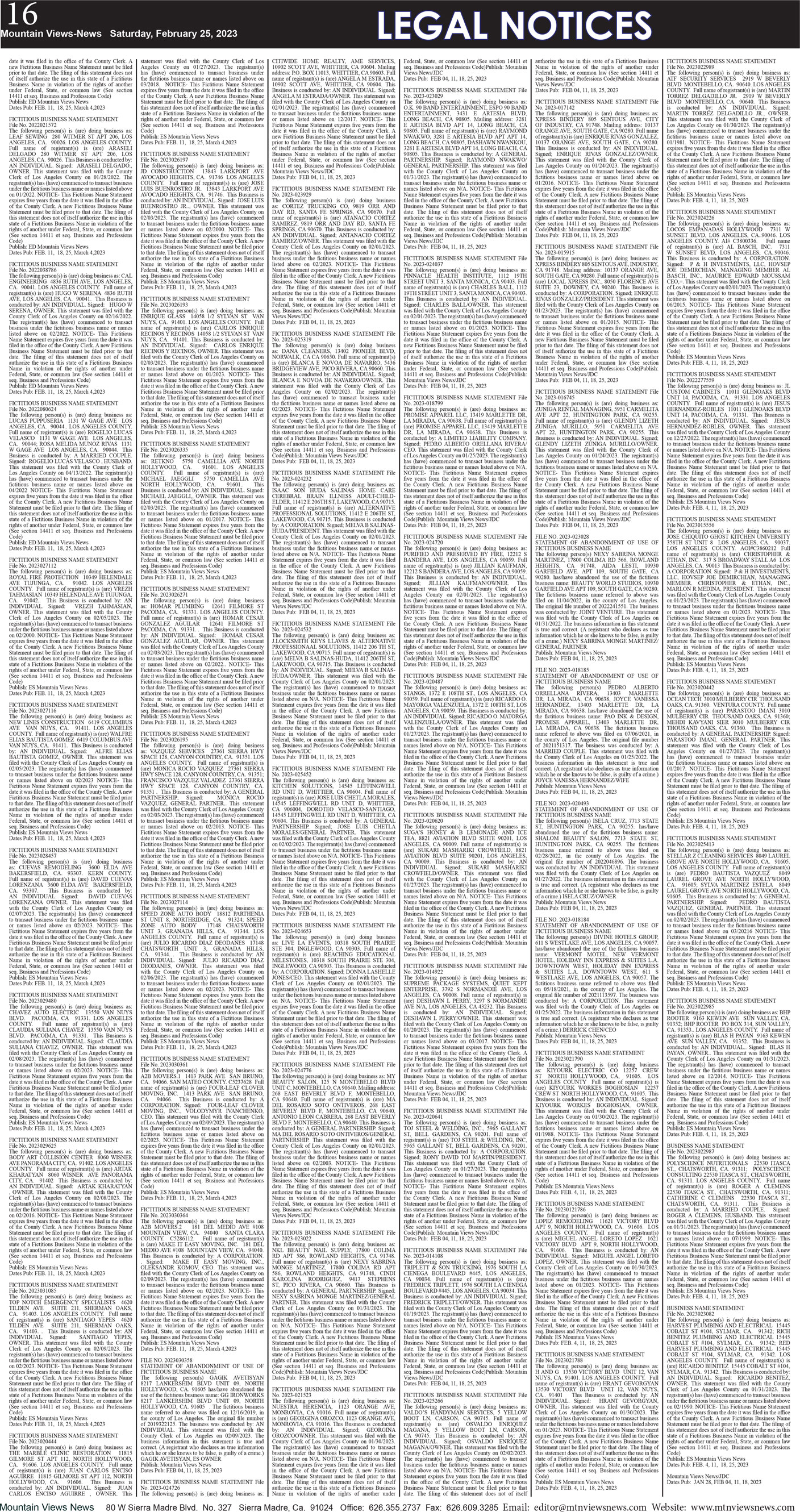 MVNews this week:  Page 16