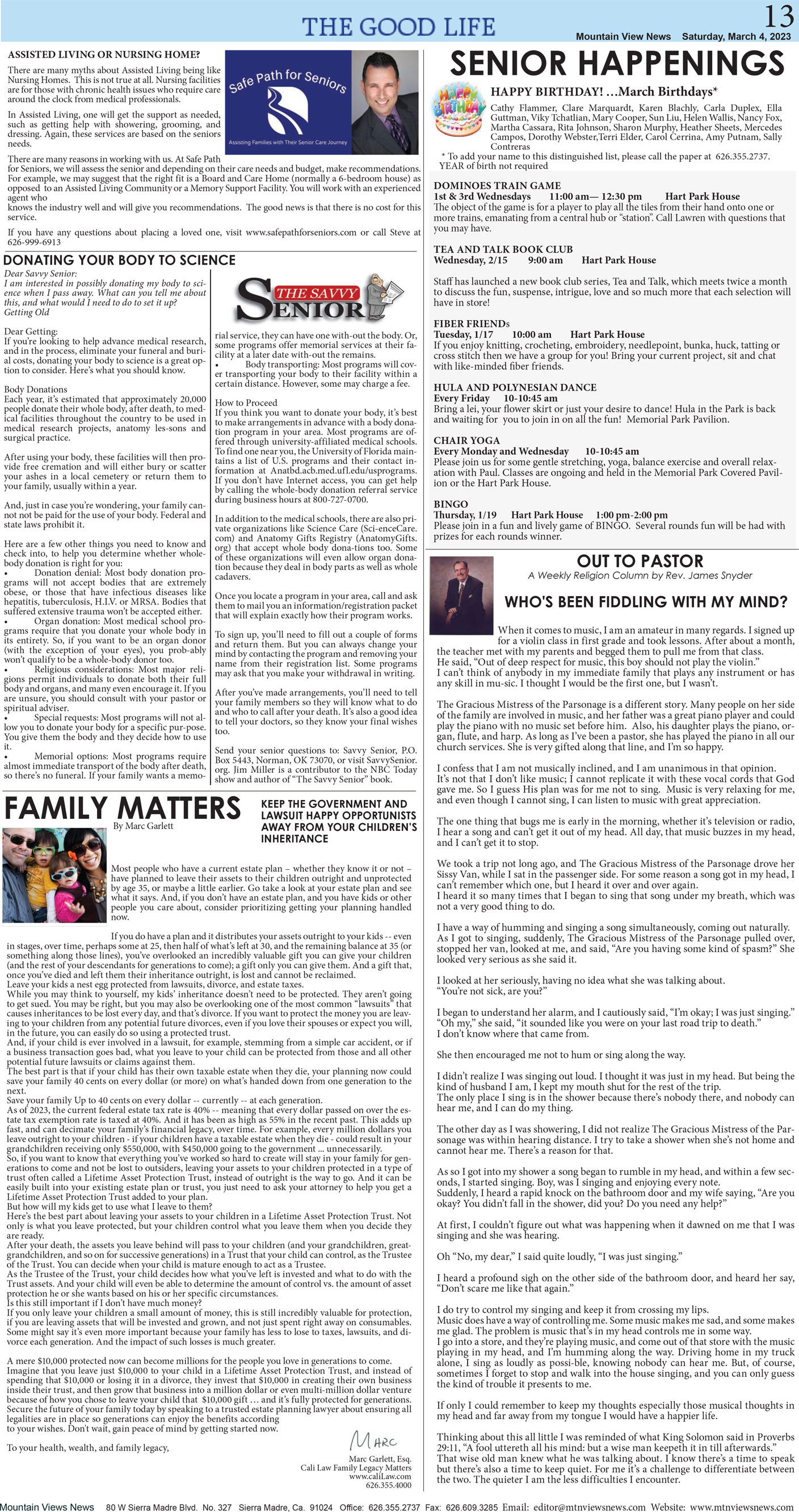 MVNews this week:  Page 13