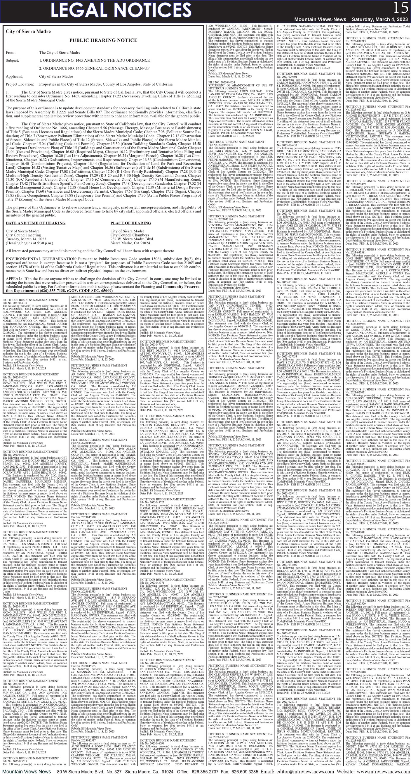 MVNews this week:  Page 15