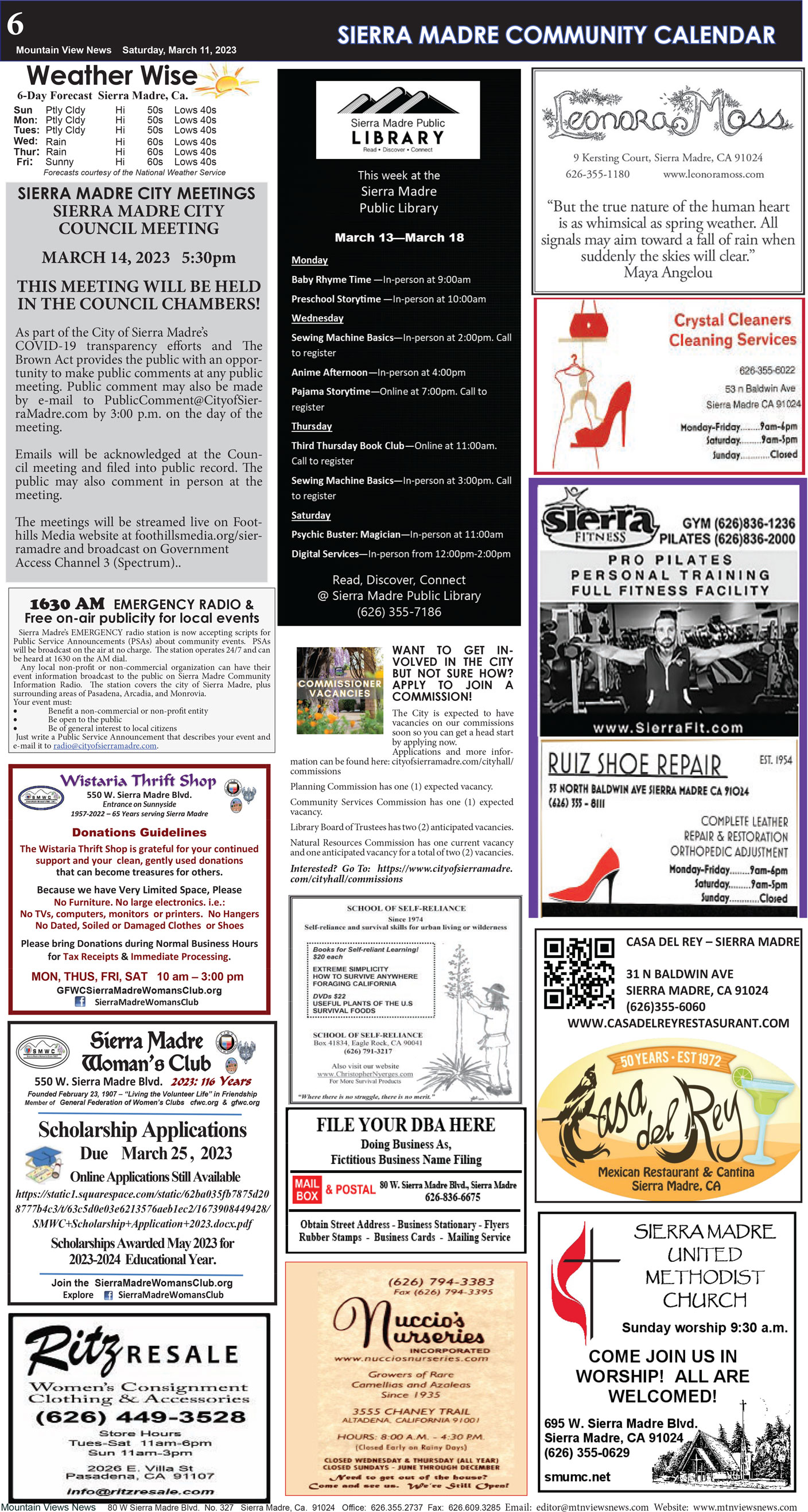 MVNews this week:  Page 6