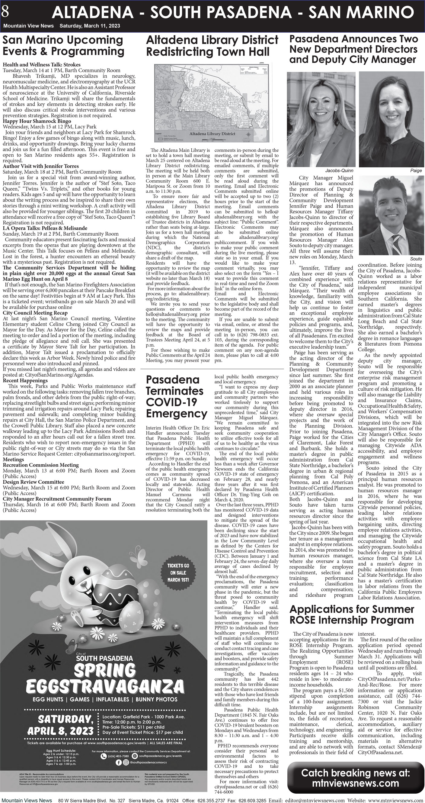 MVNews this week:  Page 8