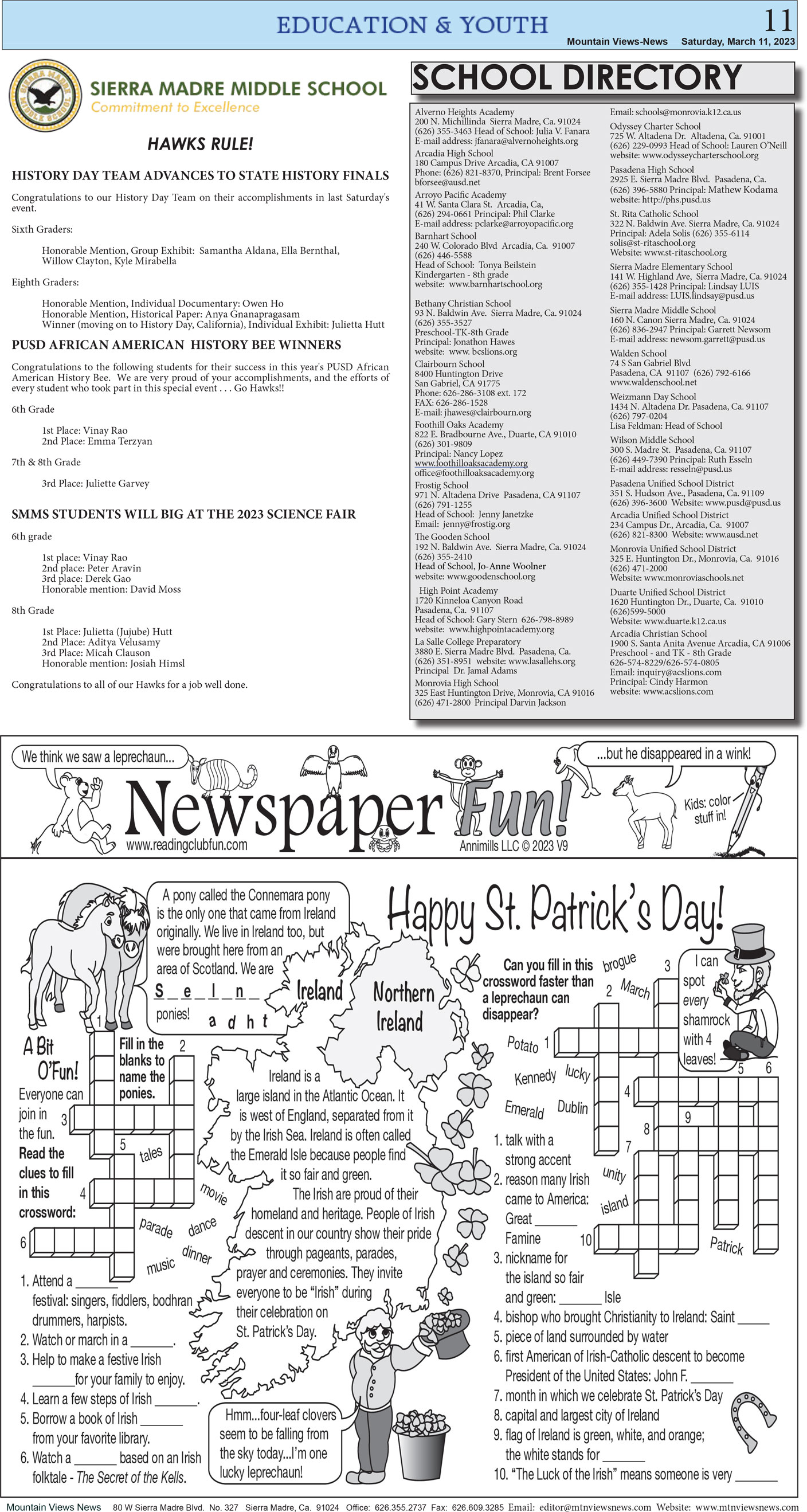 MVNews this week:  Page 11