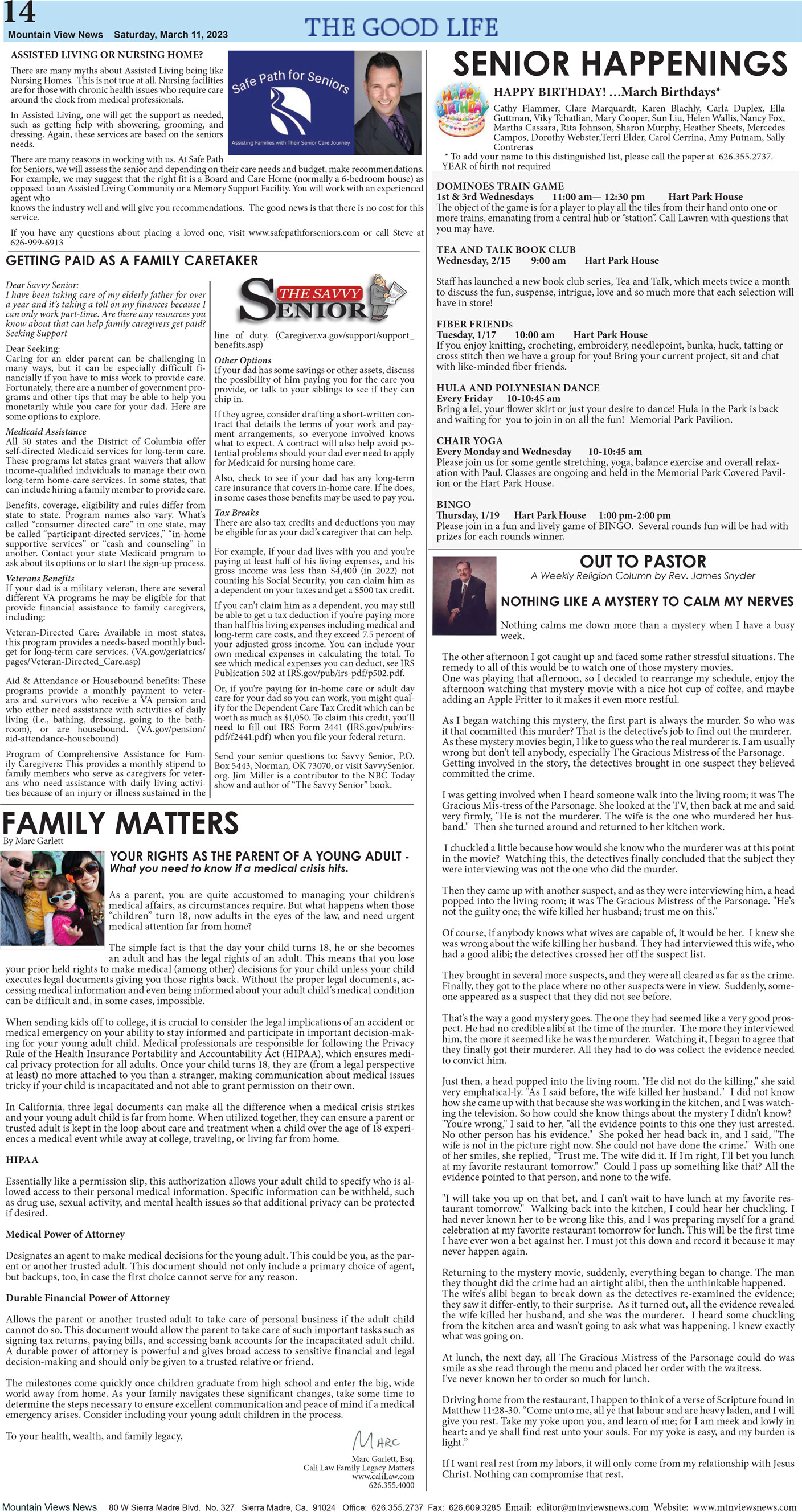 MVNews this week:  Page 14