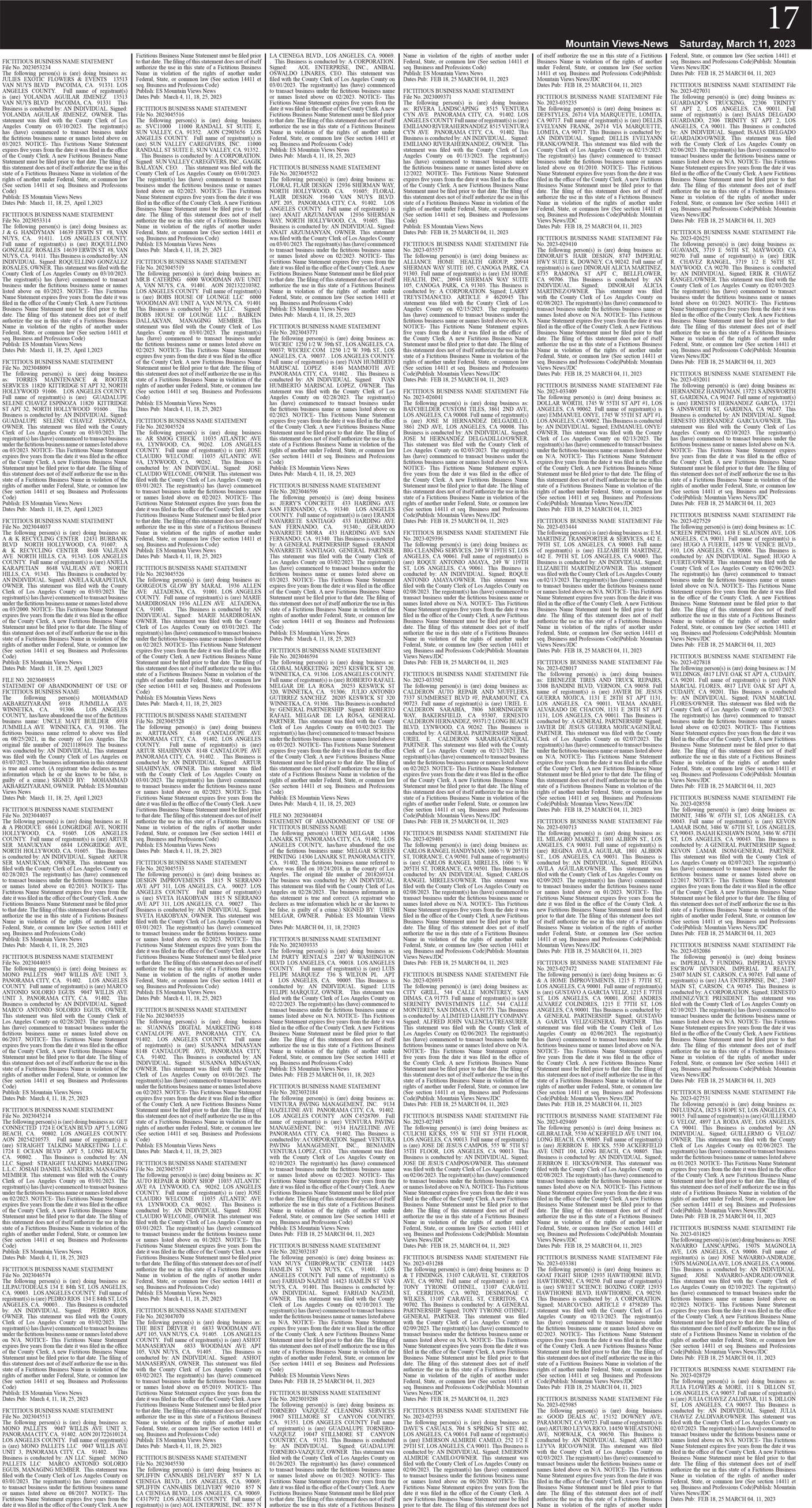 MVNews this week:  Page 17