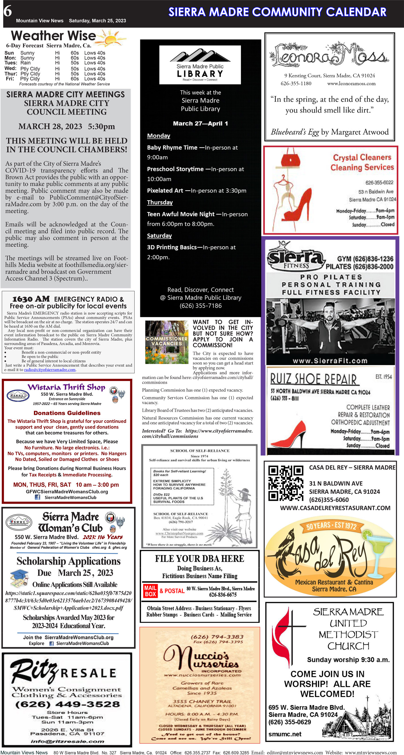 MVNews this week:  Page 6