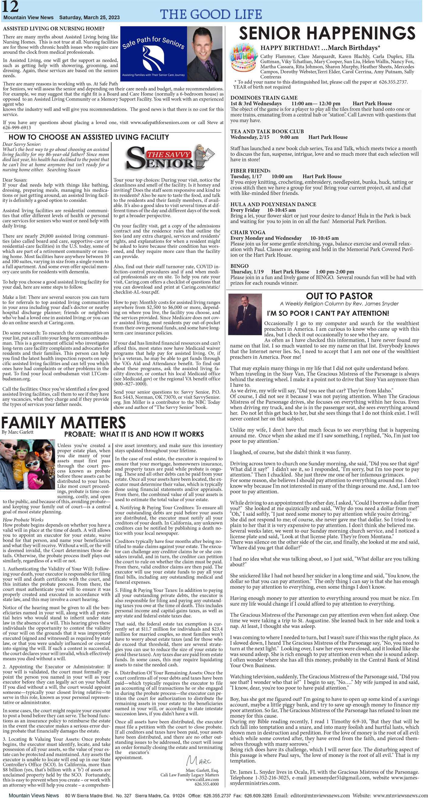 MVNews this week:  Page 12