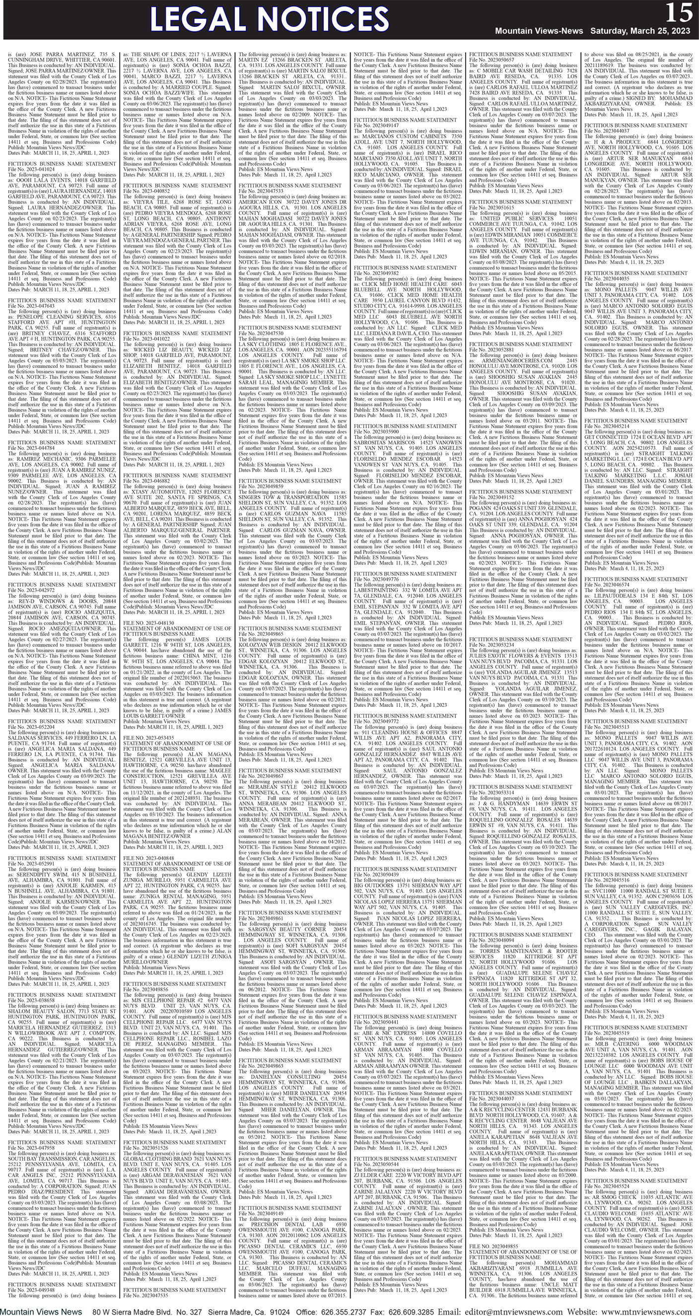 MVNews this week:  Page 15