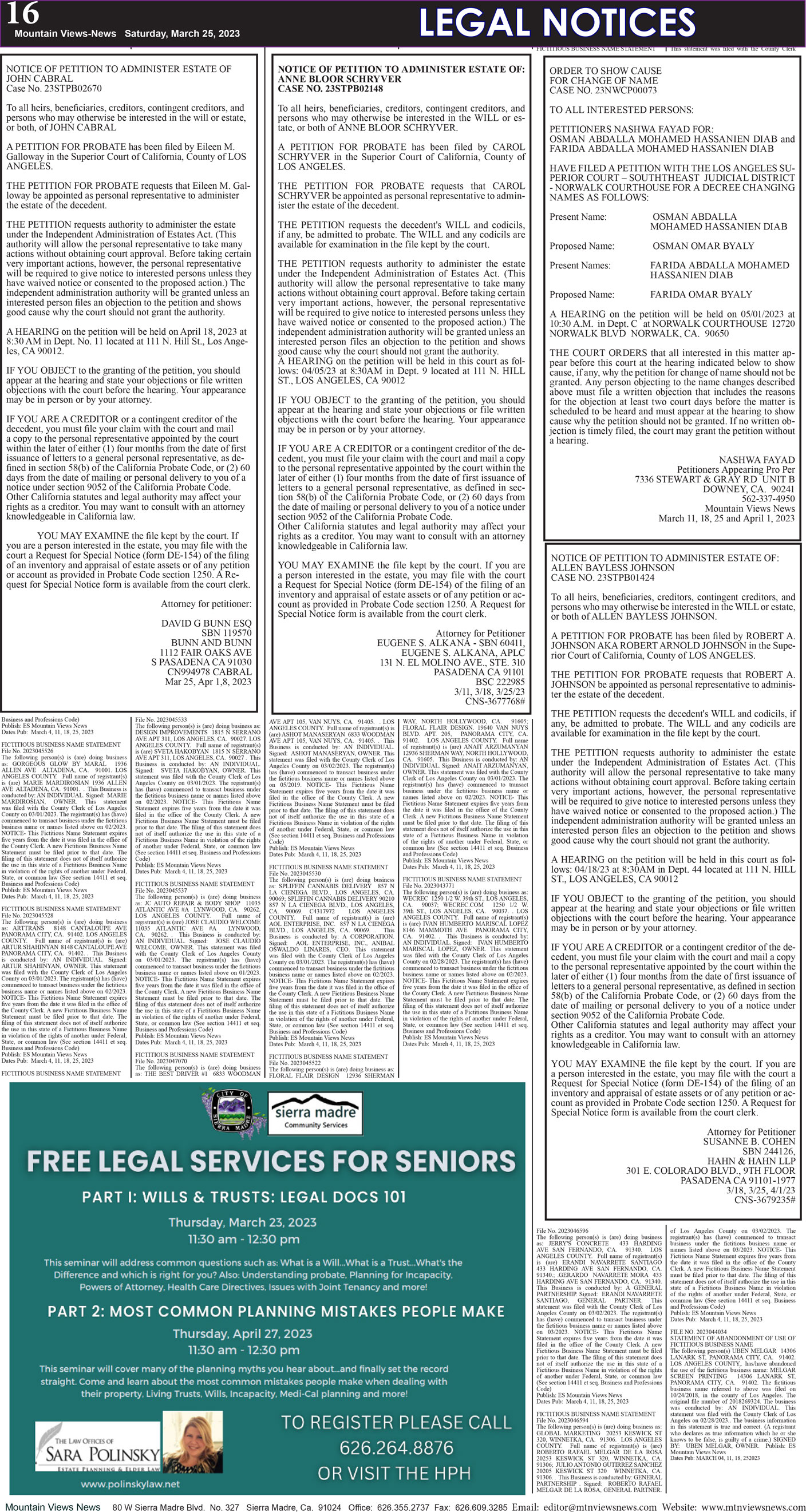 MVNews this week:  Page 16