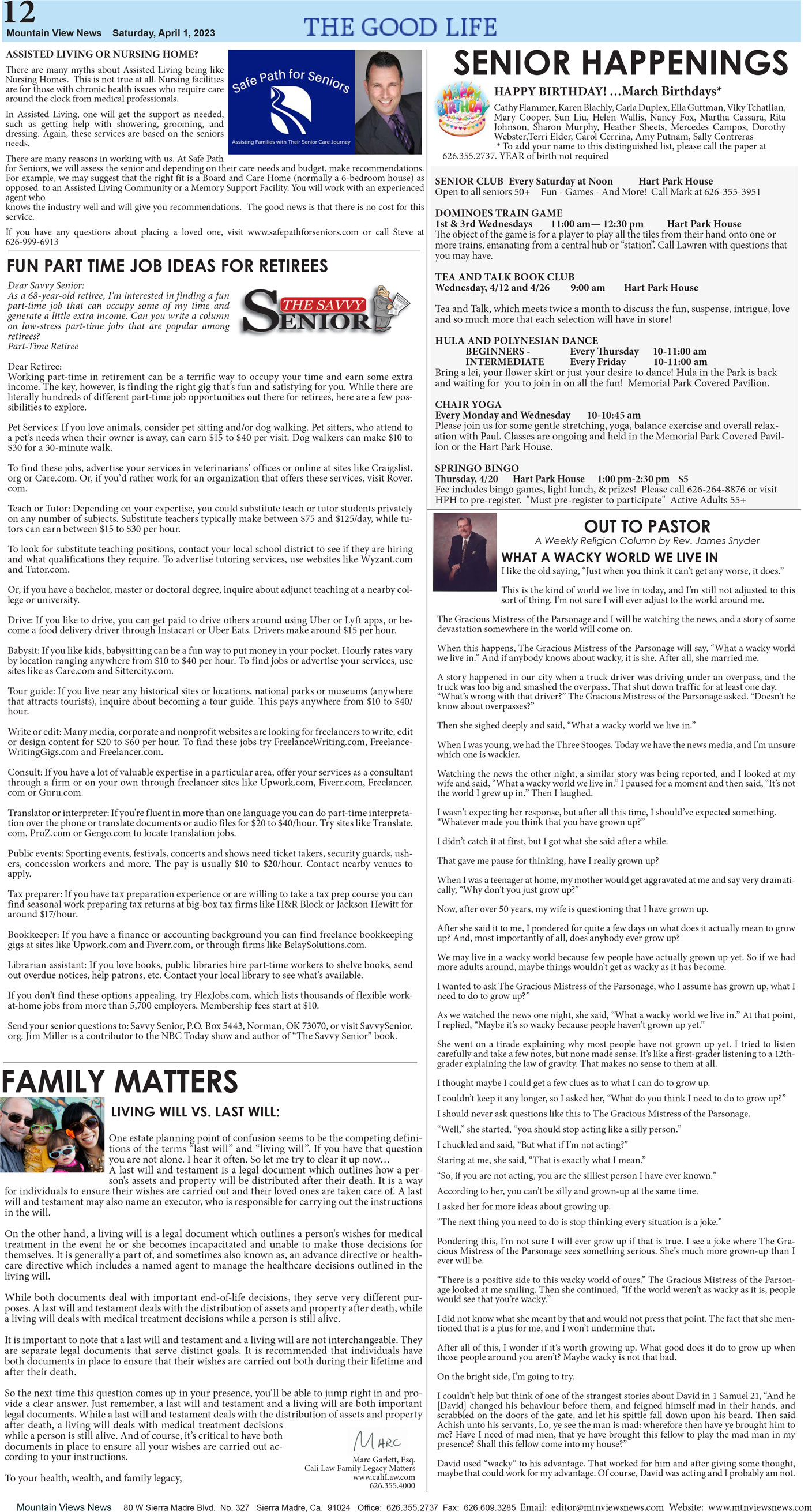 MVNews this week:  Page 12