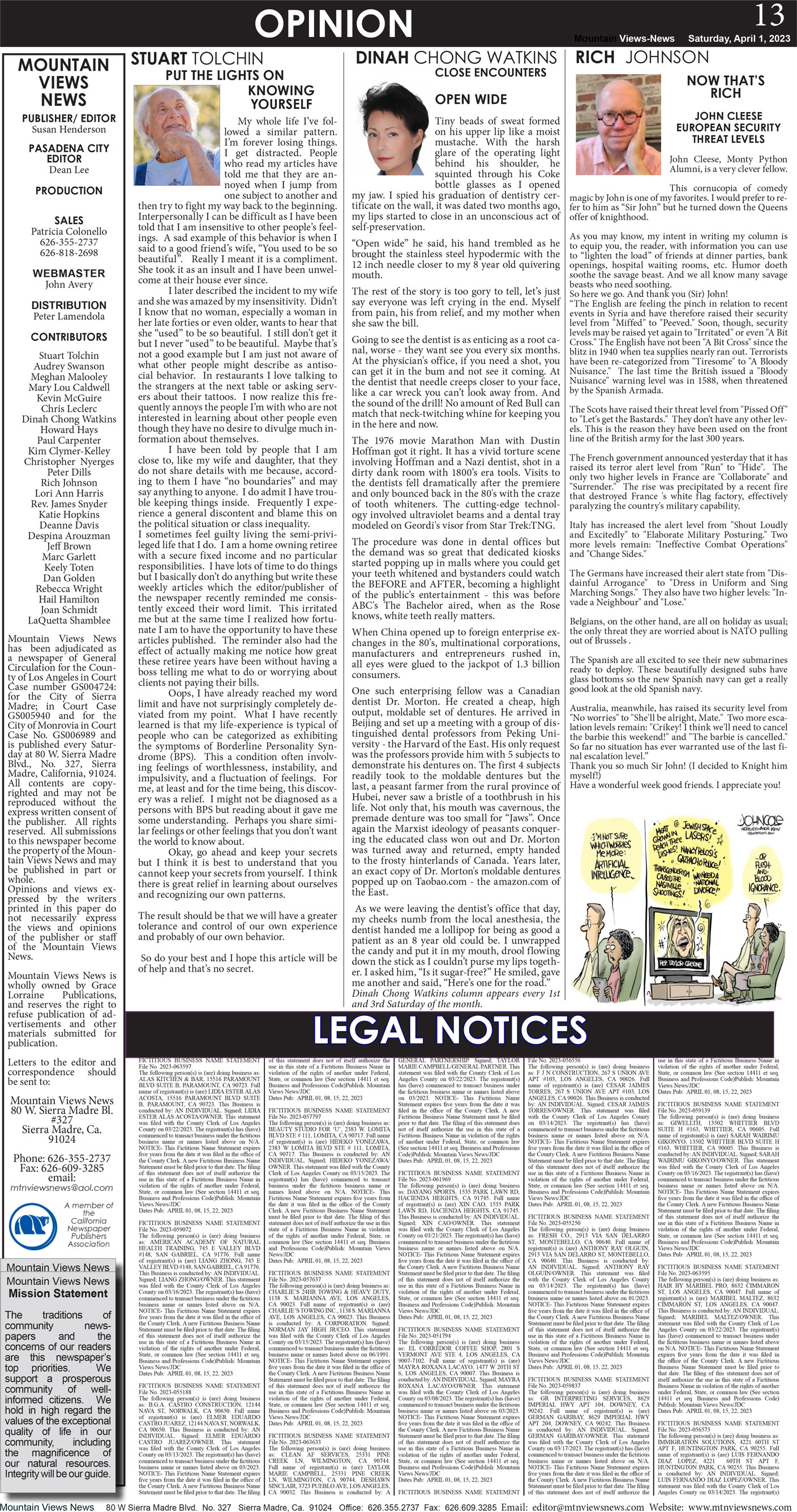 MVNews this week:  Page 13