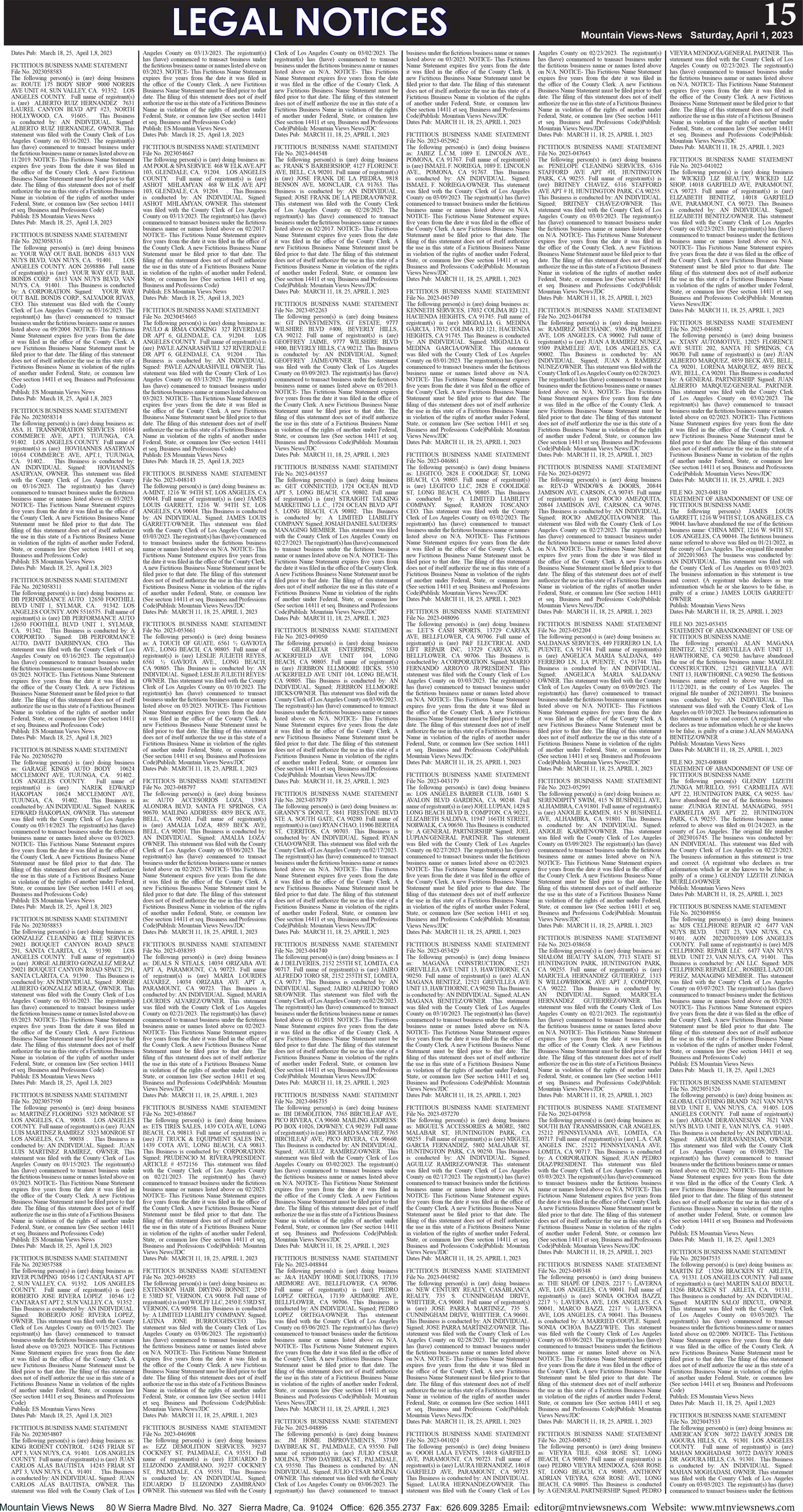 MVNews this week:  Page 15