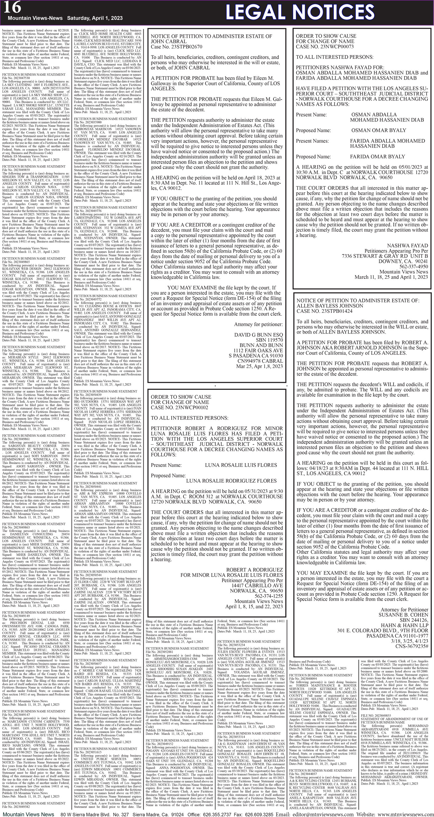 MVNews this week:  Page 16