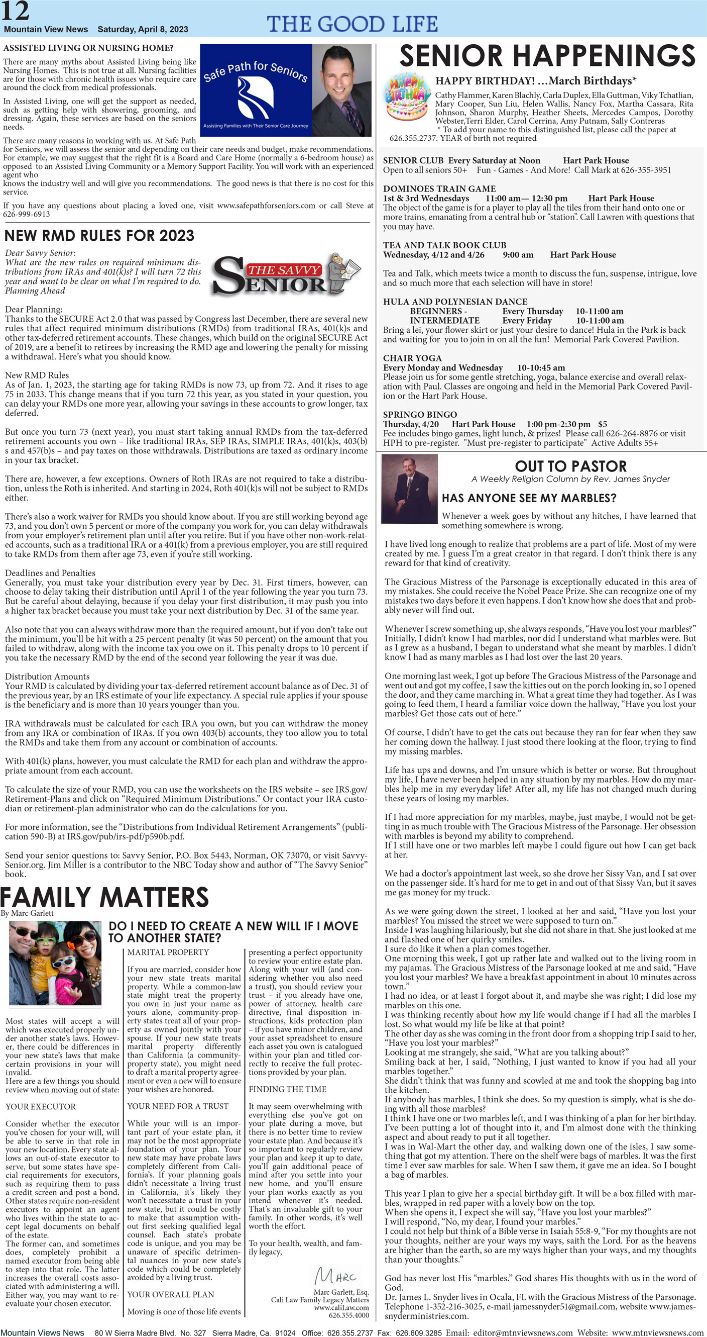 MVNews this week:  Page 12