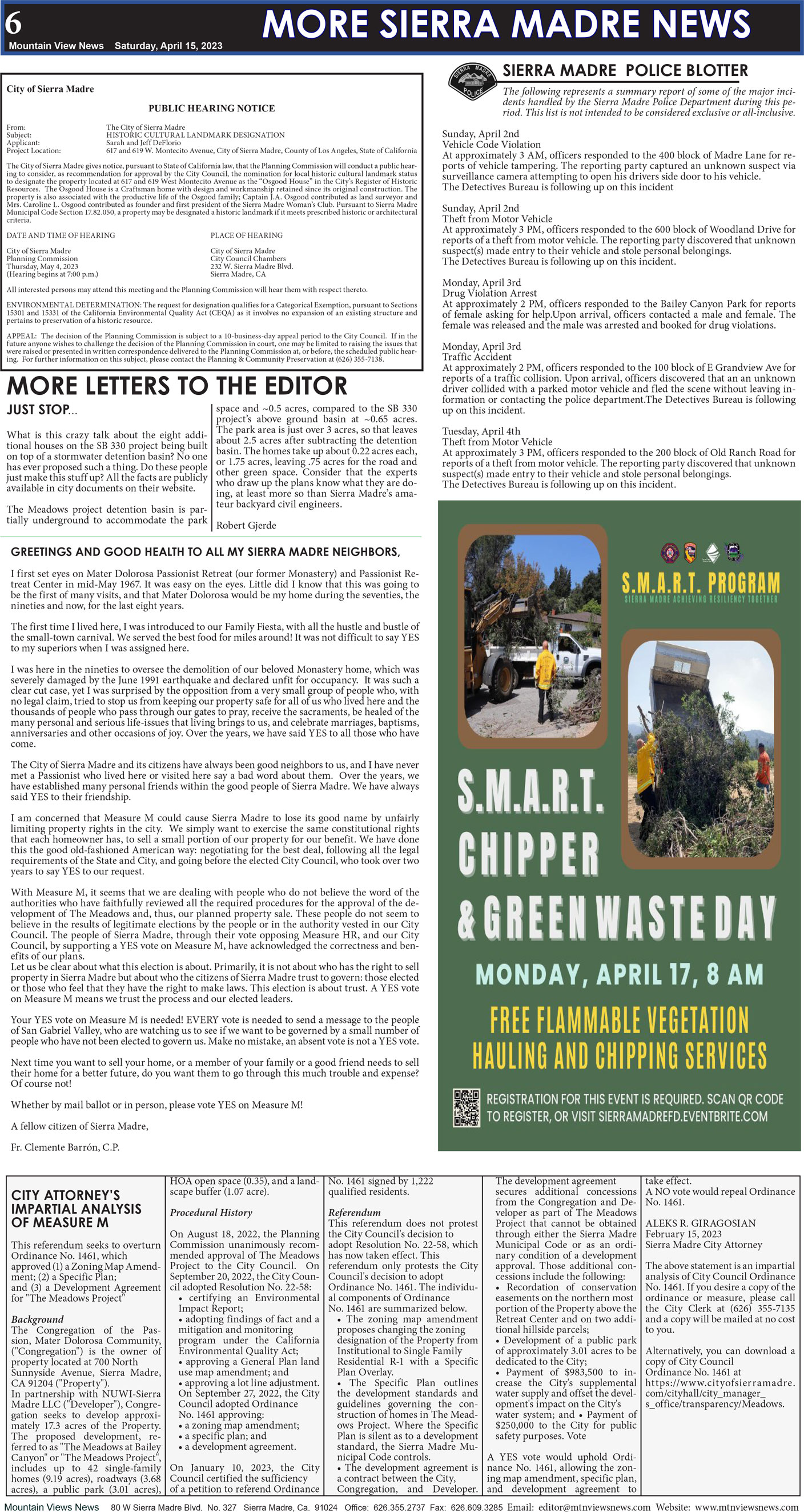 MVNews this week:  Page 6