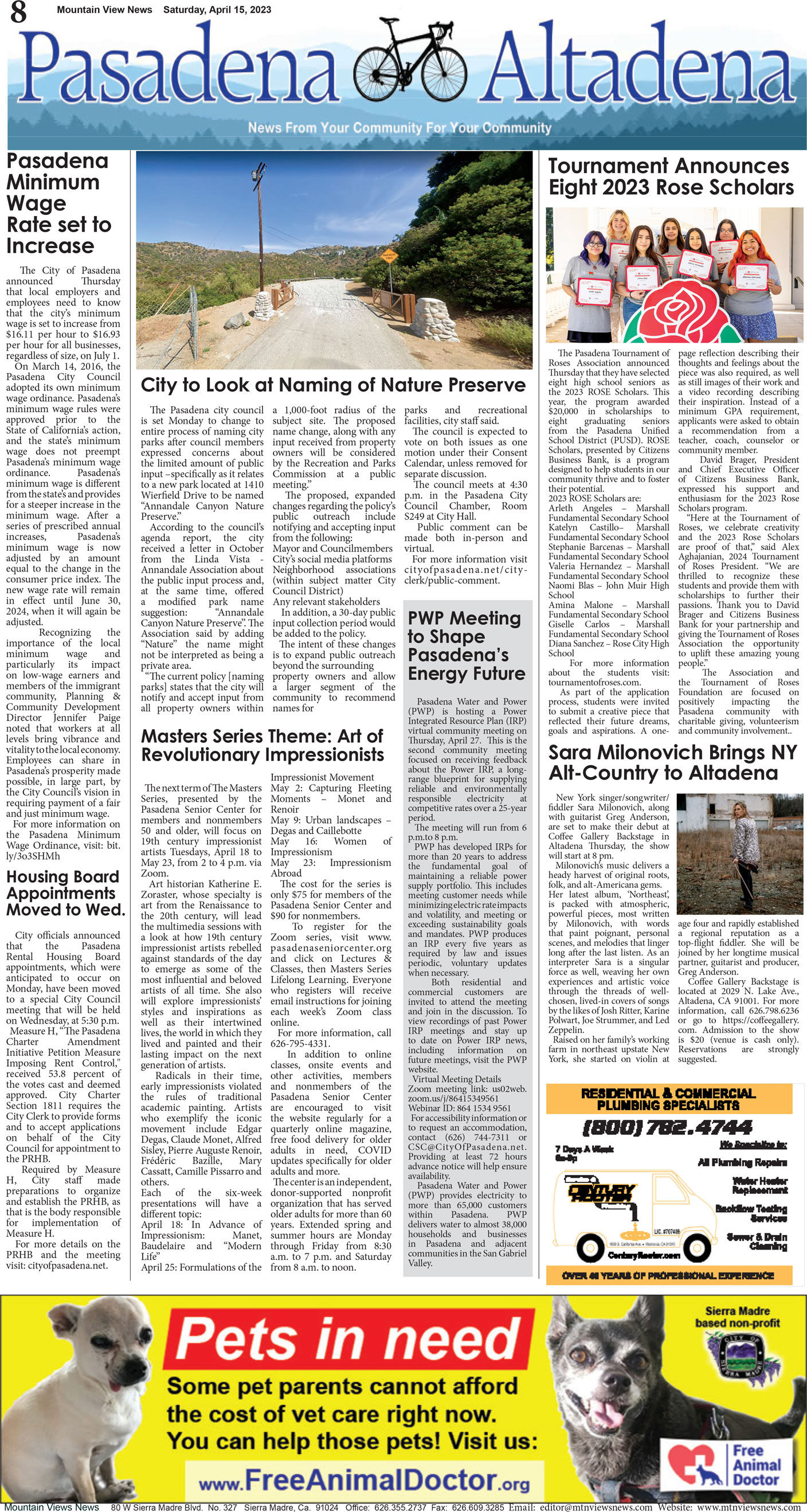 MVNews this week:  Page 8