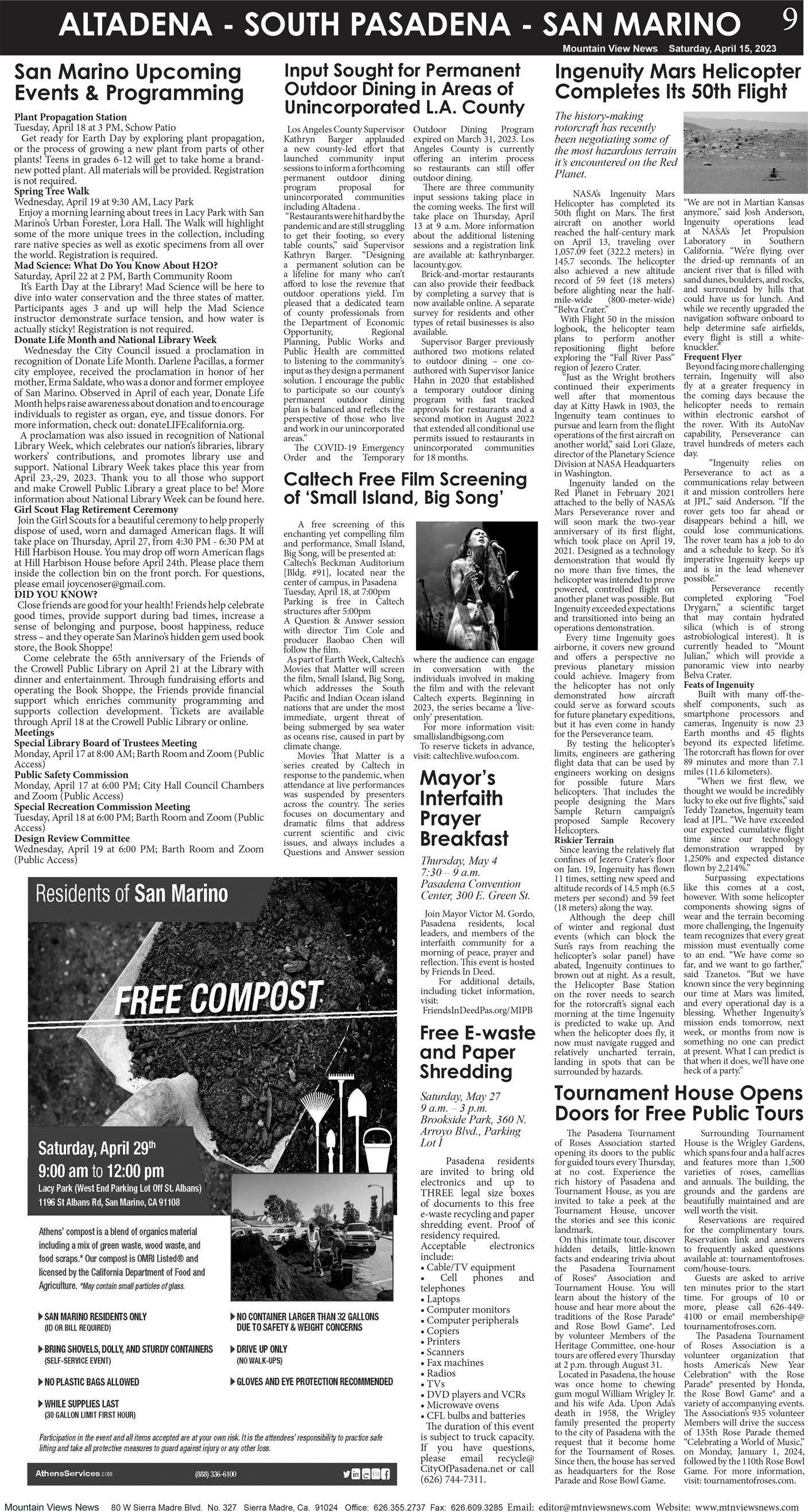 MVNews this week:  Page 9