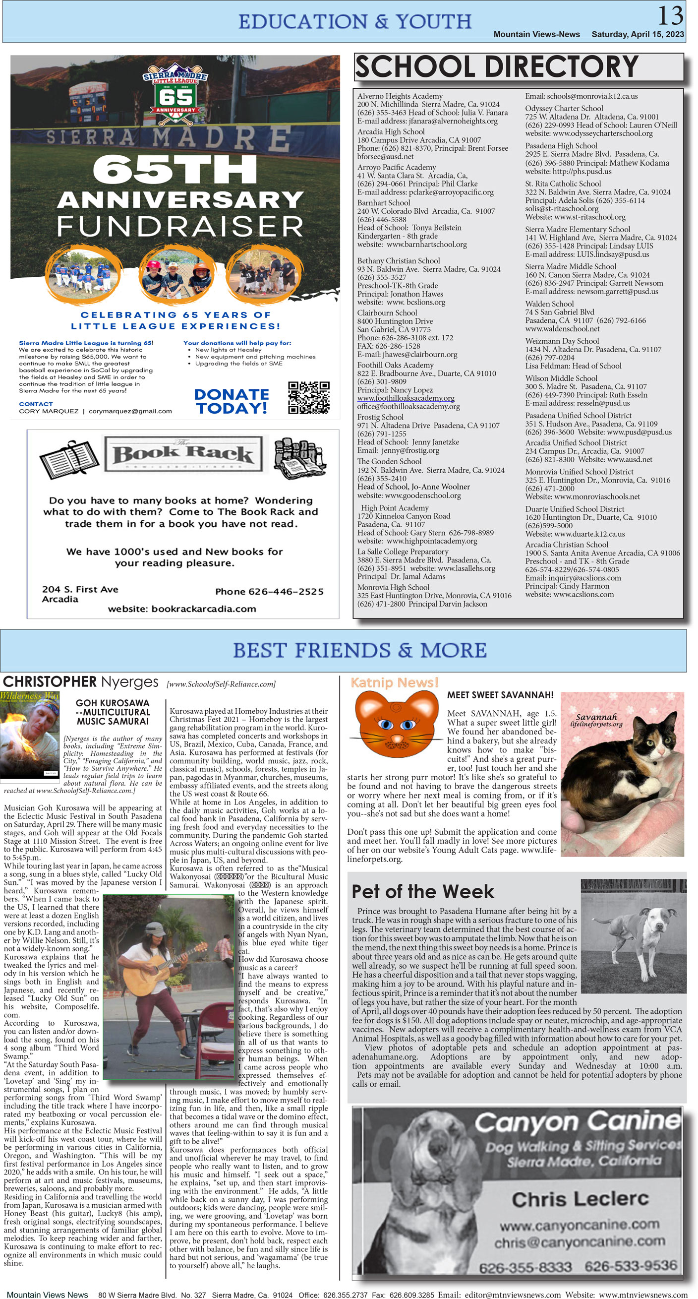 MVNews this week:  Page 13