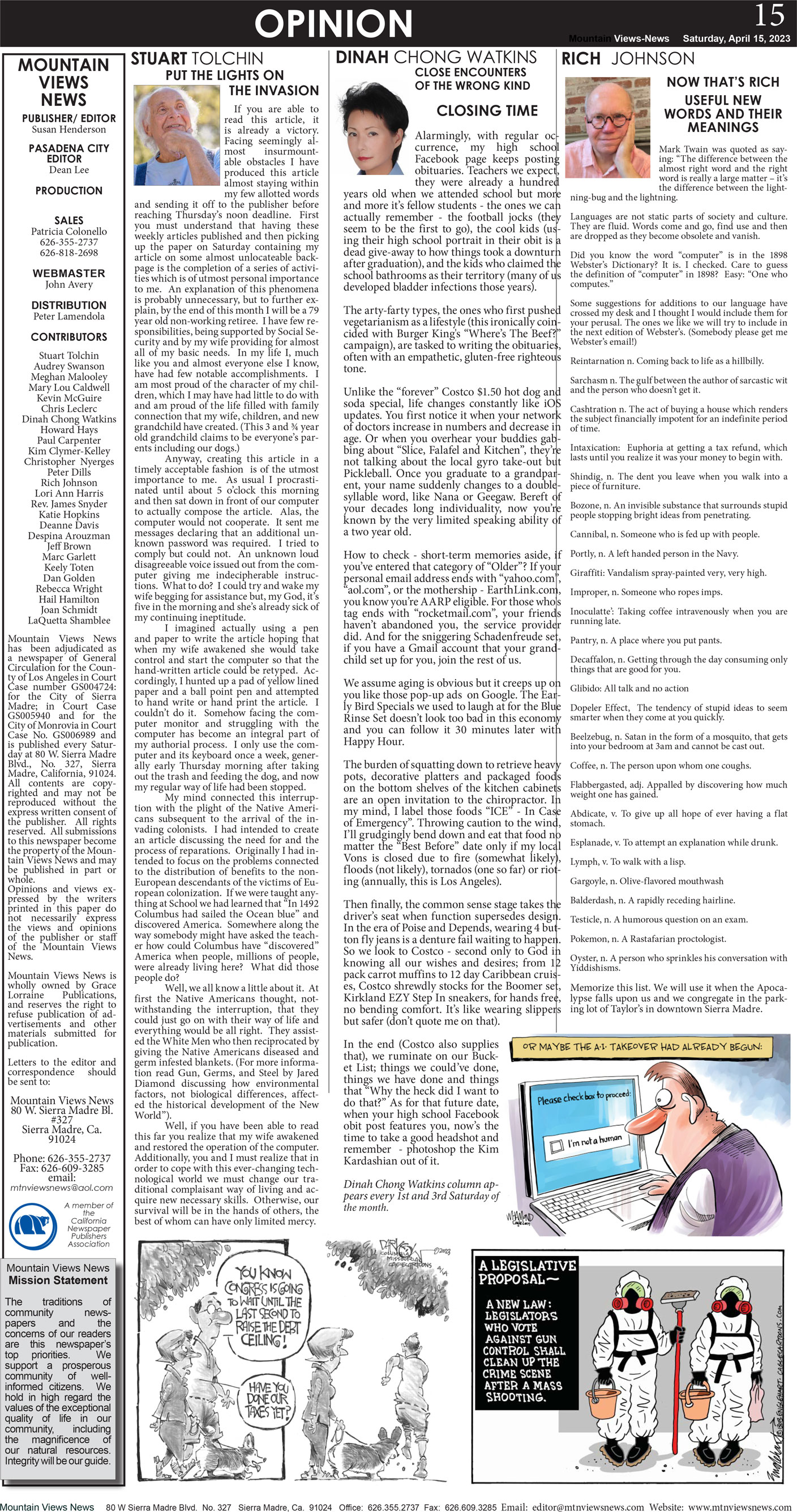 MVNews this week:  Page 15