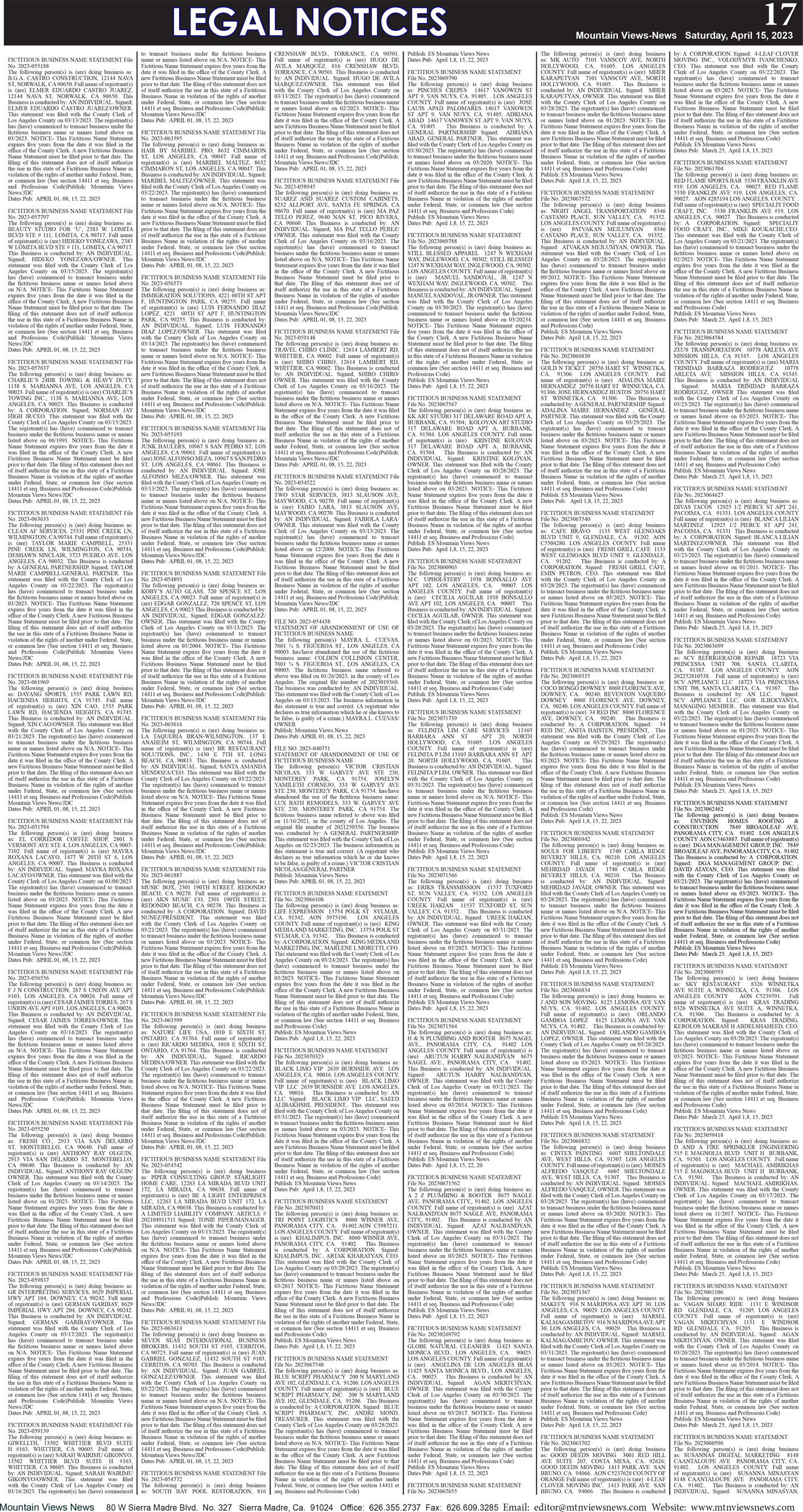 MVNews this week:  Page 17