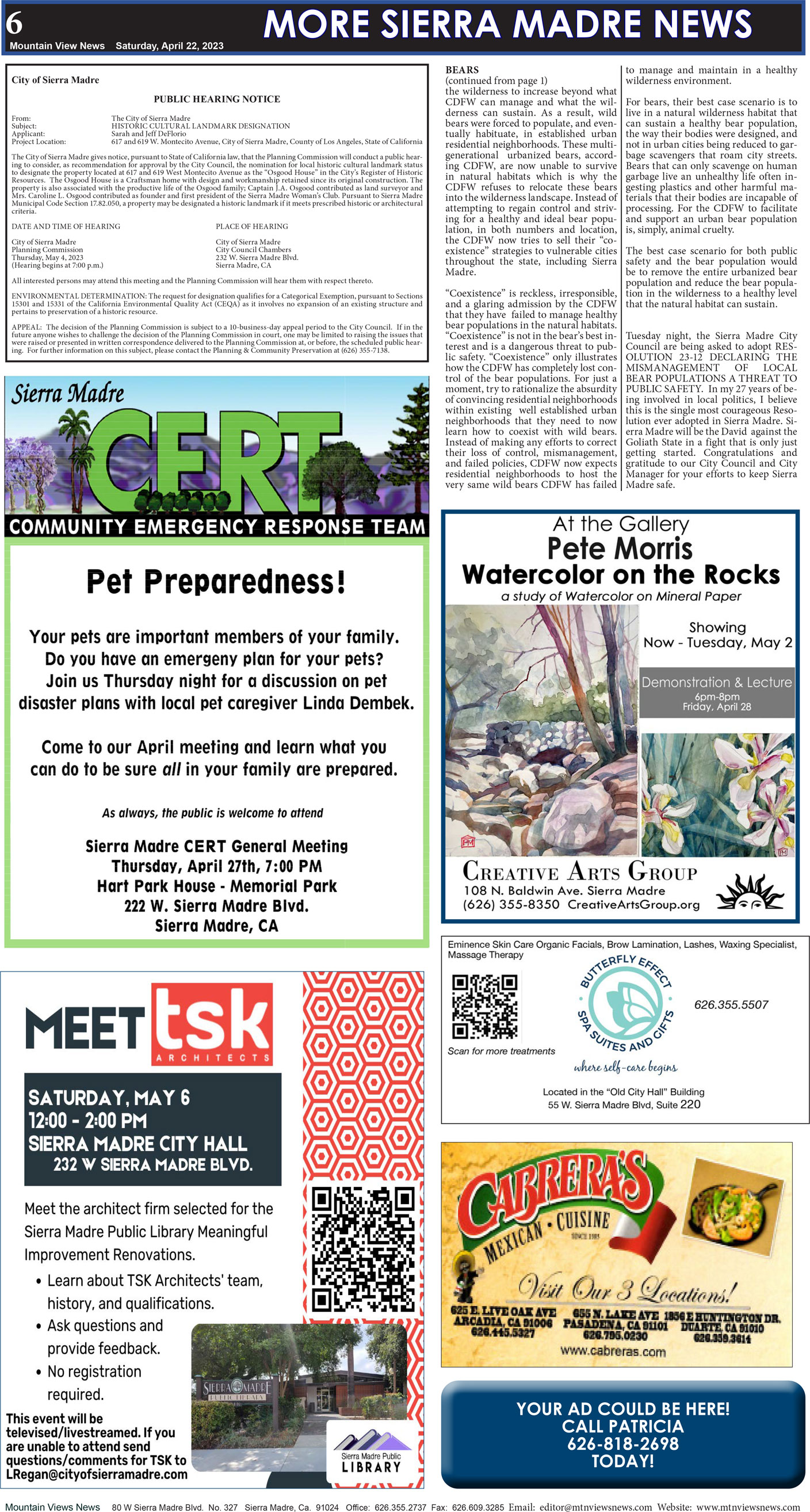 MVNews this week:  Page 6