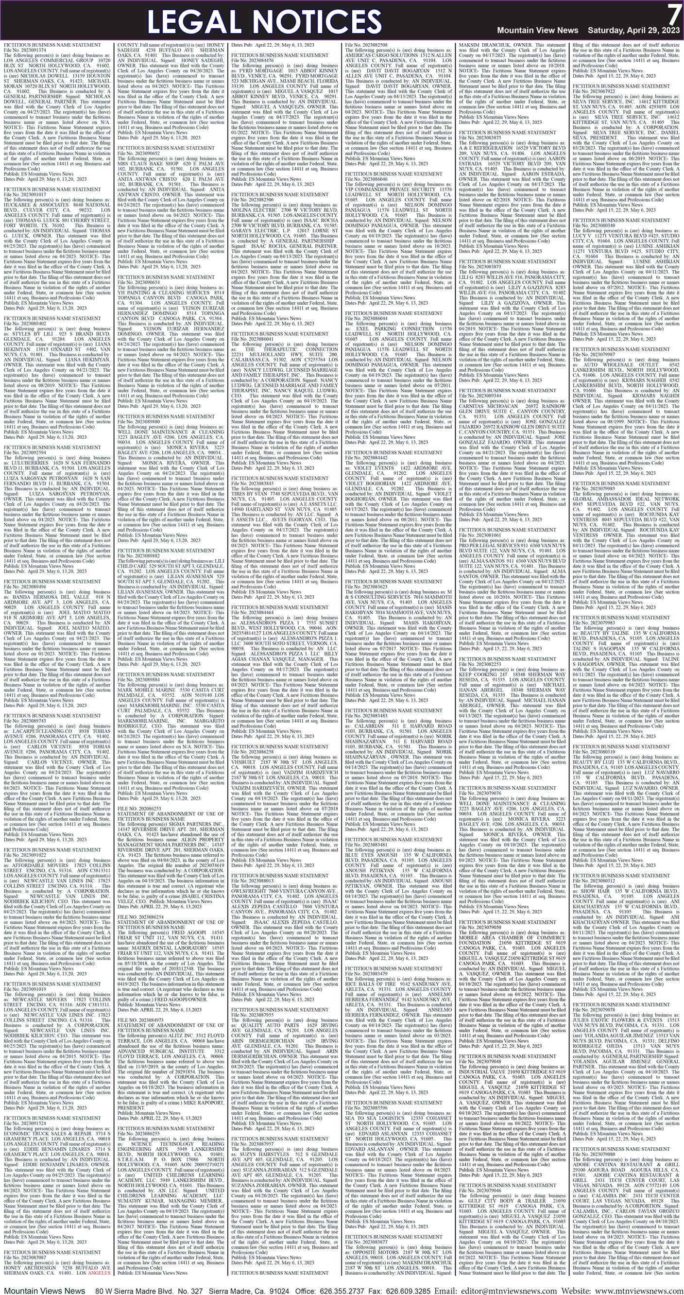 MVNews this week:  Page B:7