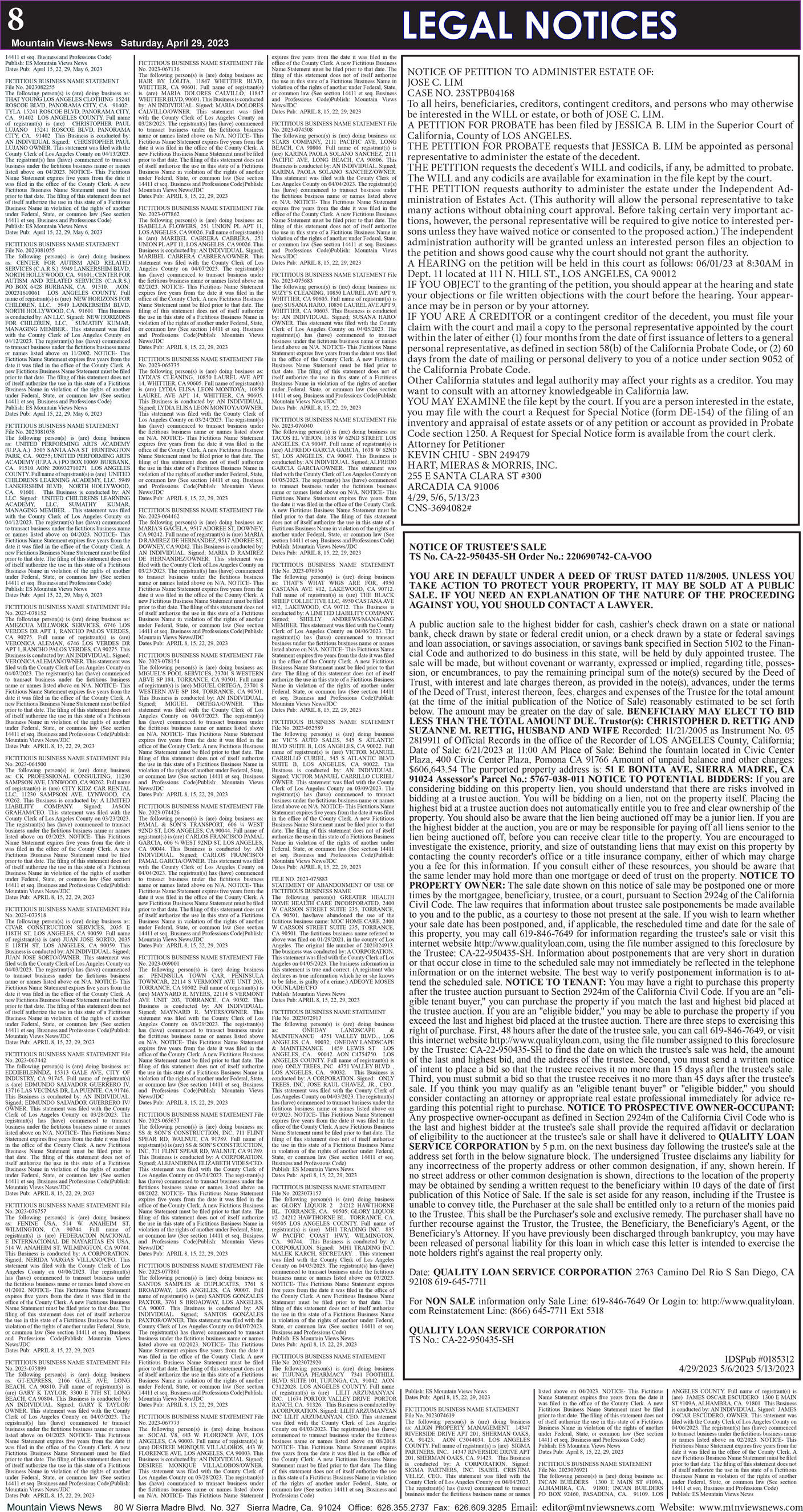 MVNews this week:  Page B:8