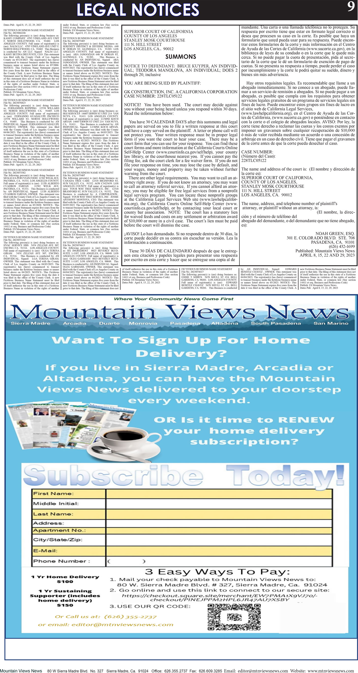 MVNews this week:  Page B:9