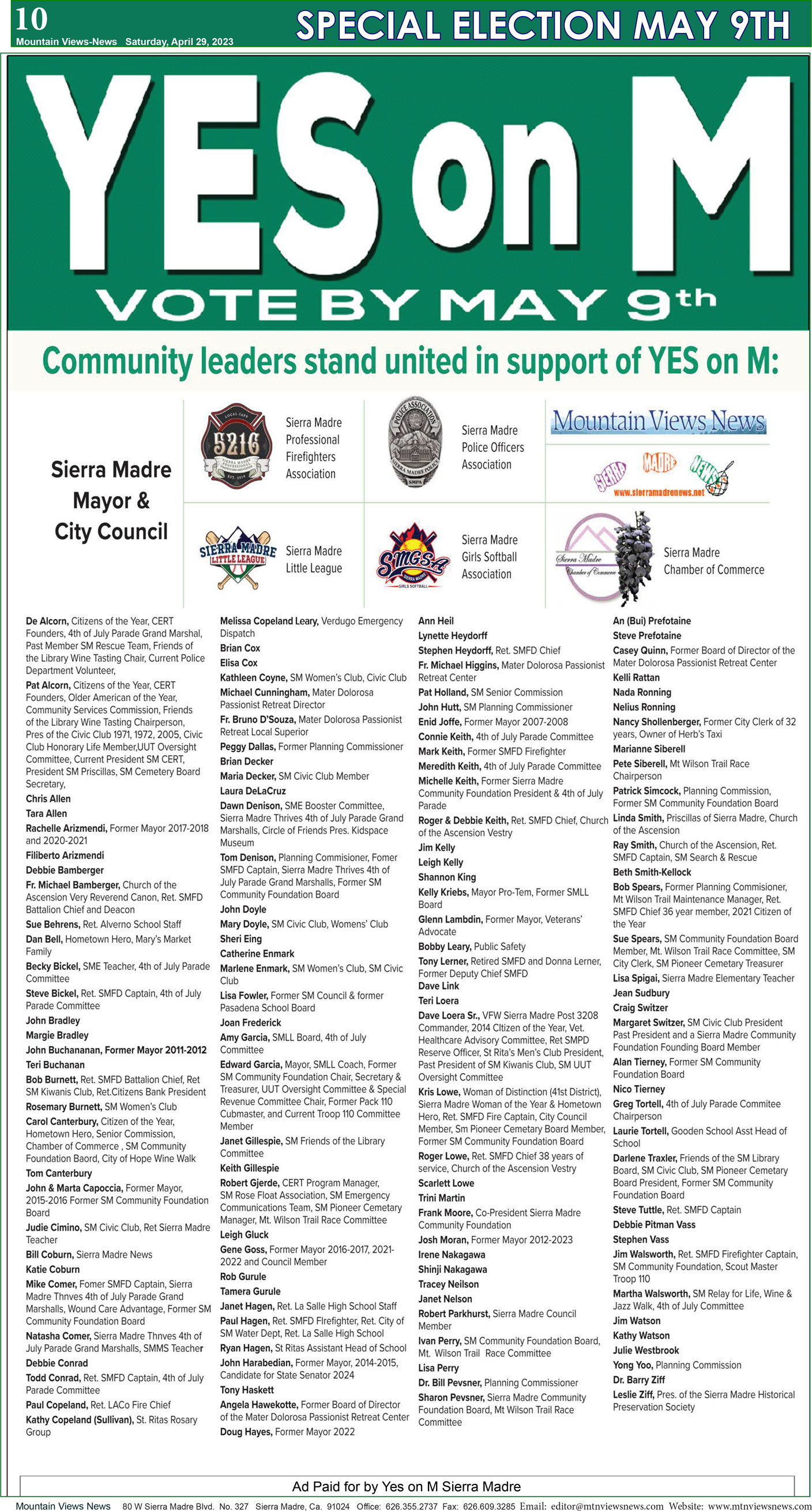 MVNews this week:  Page B:10