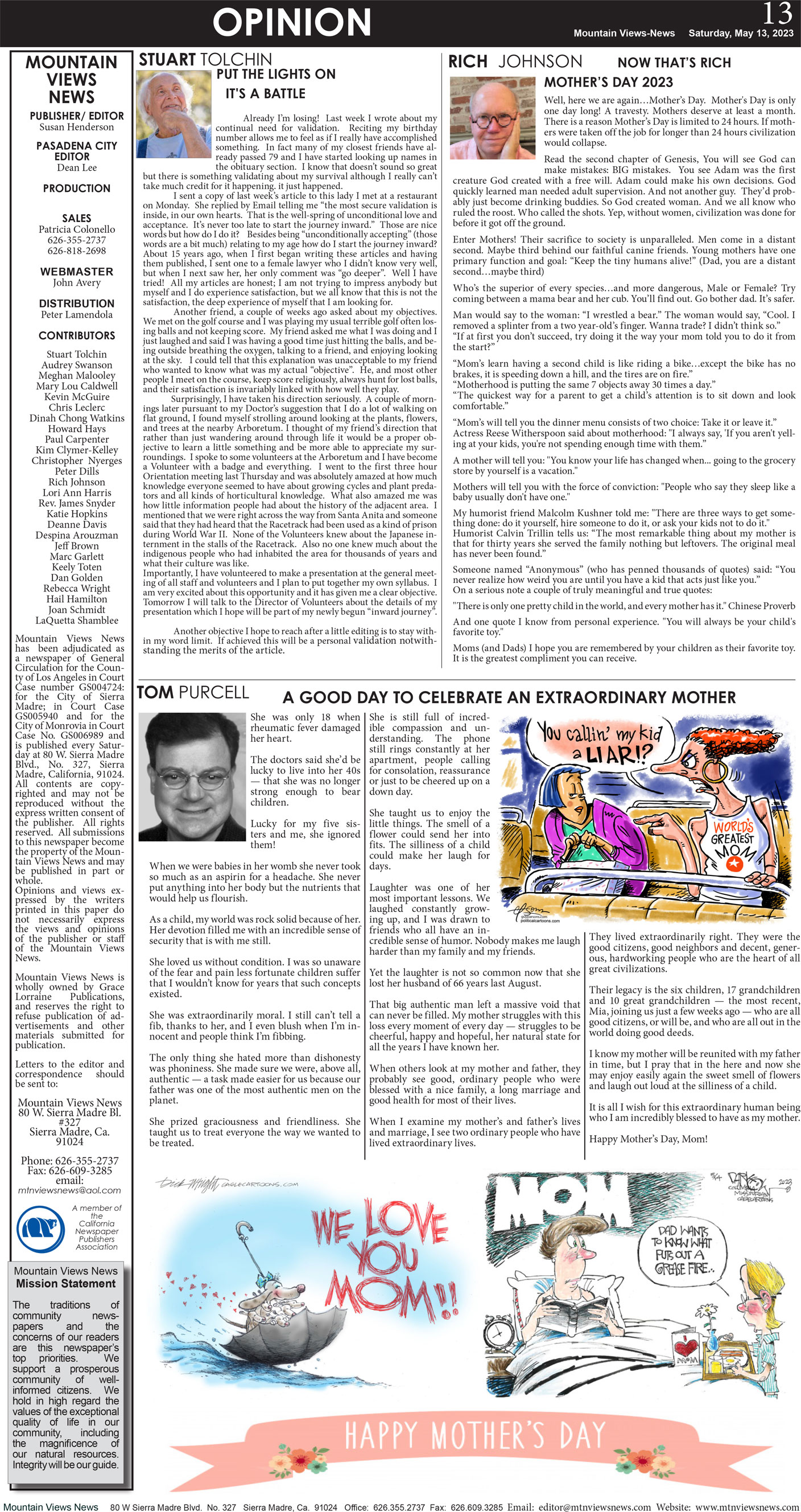 MVNews this week:  Page 13