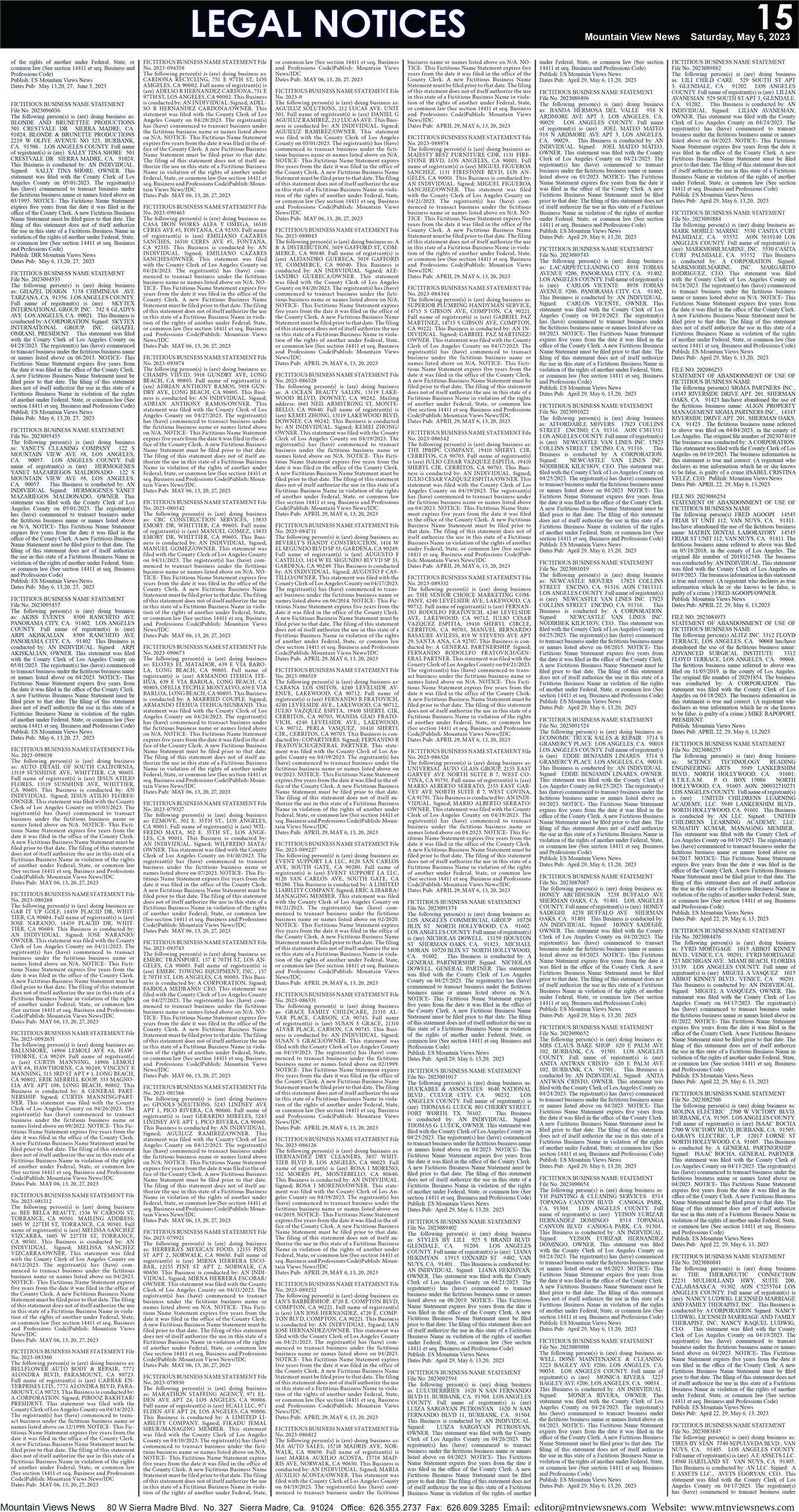 MVNews this week:  Page 15