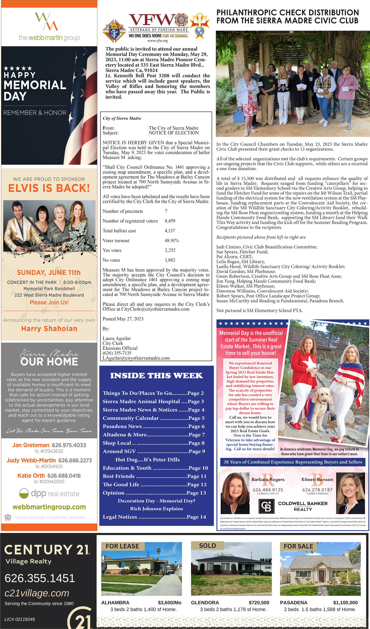 MVNews this week:  Page 1