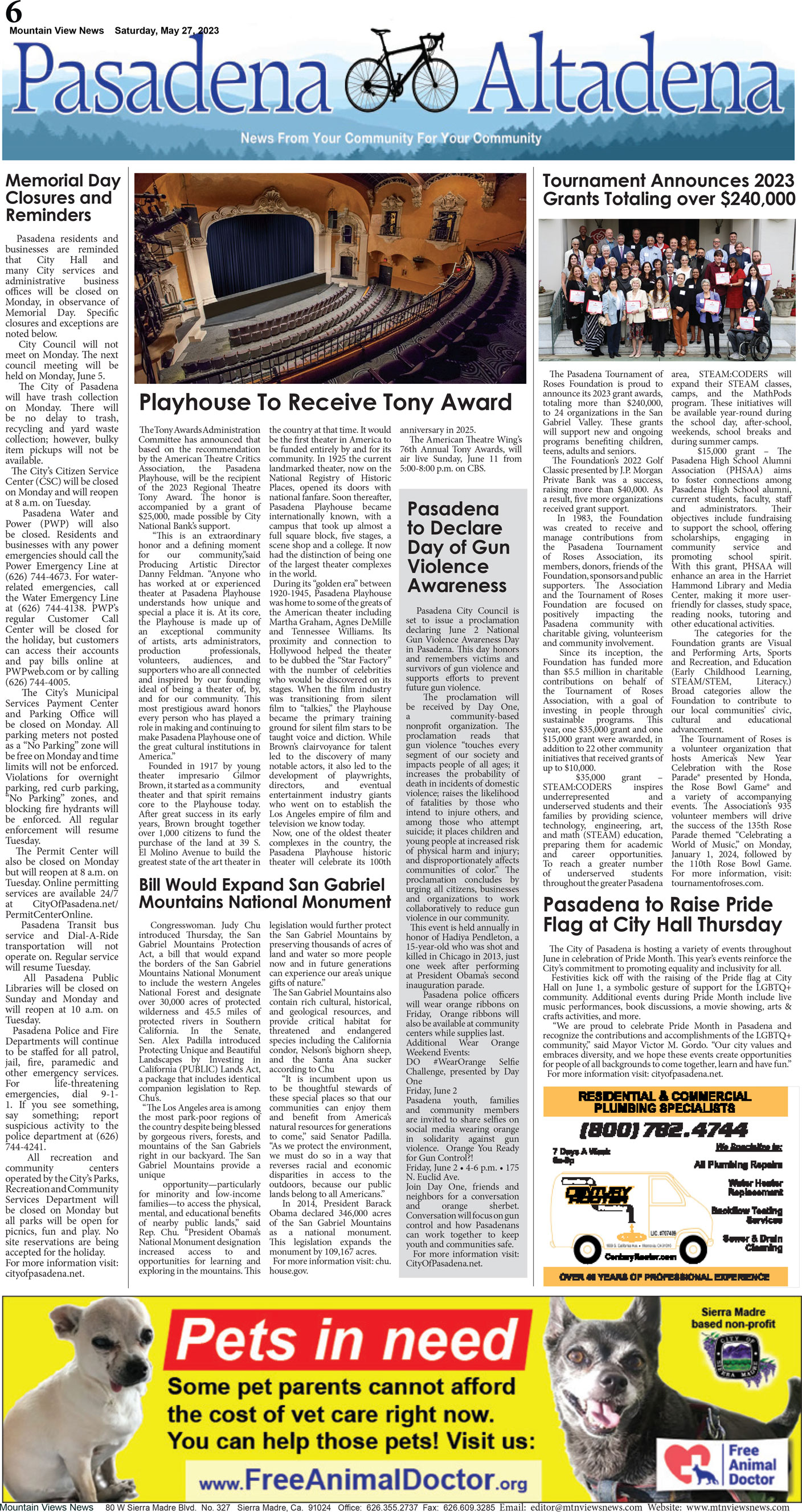 MVNews this week:  Page 6