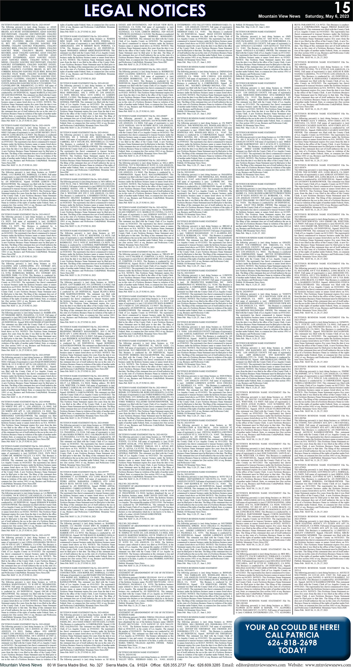 MVNews this week:  Page 15