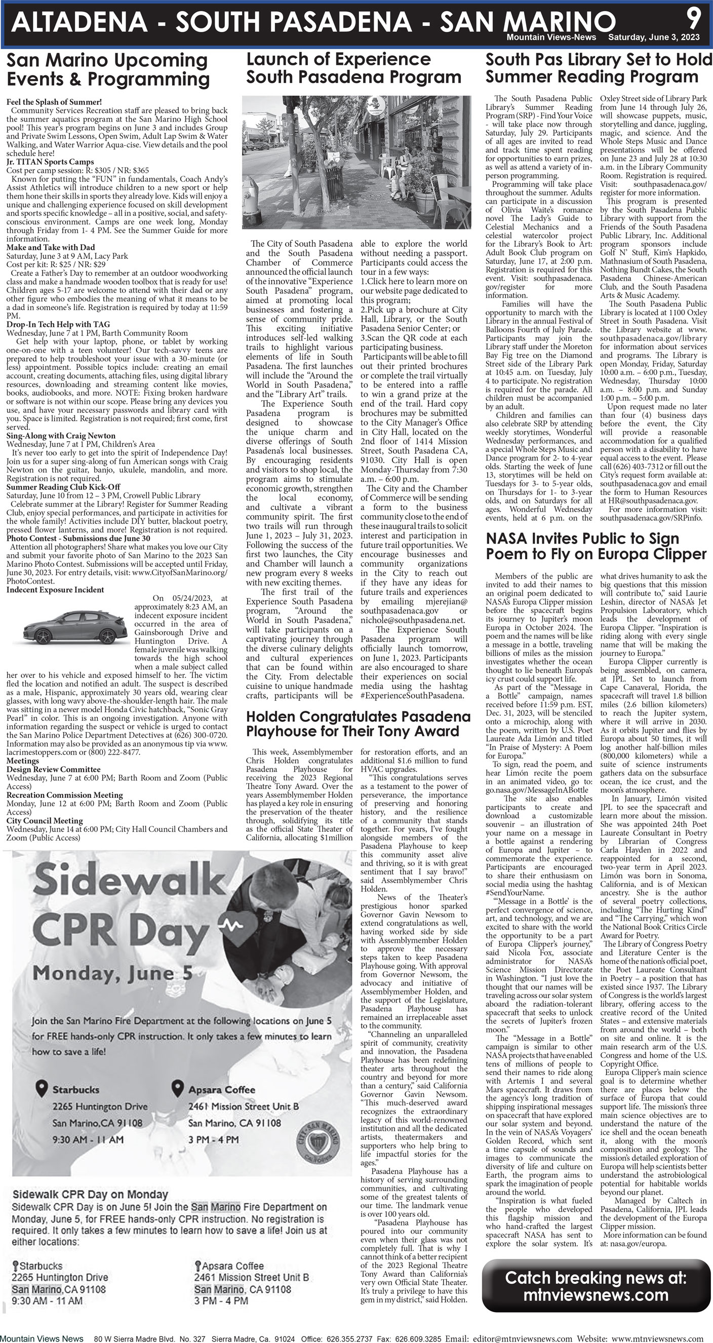 MVNews this week:  Page A:9