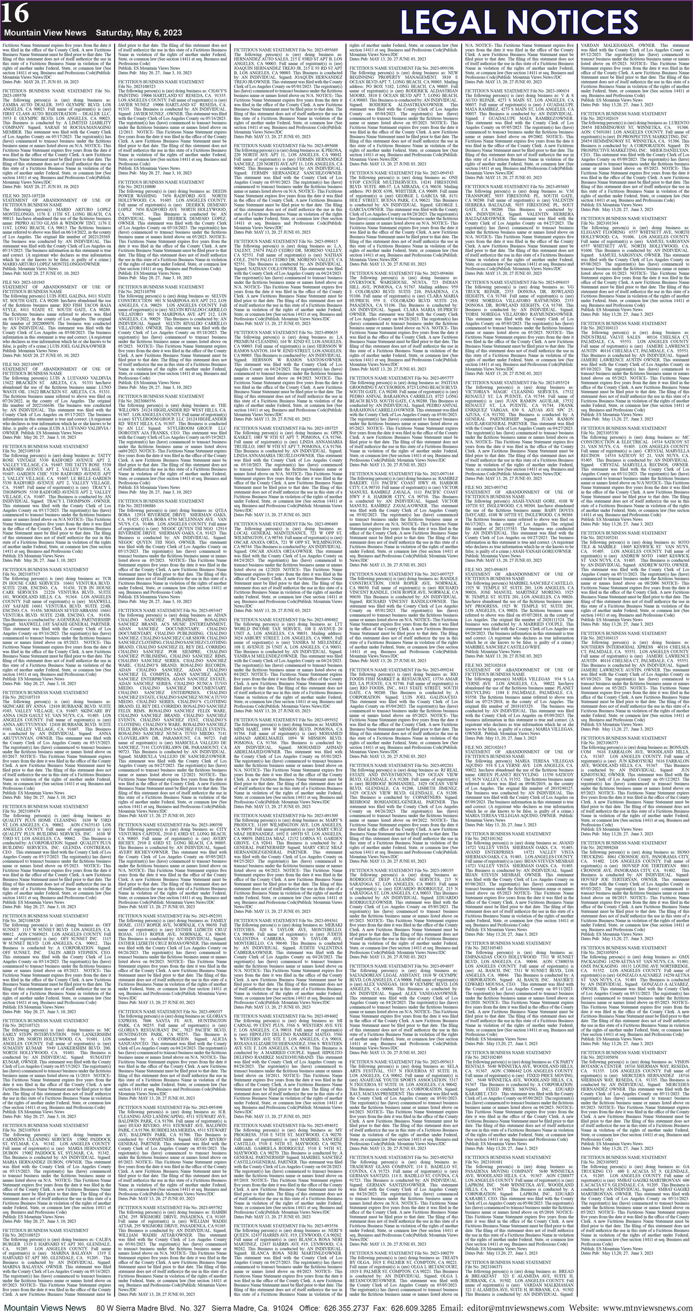 MVNews this week:  Page A:16