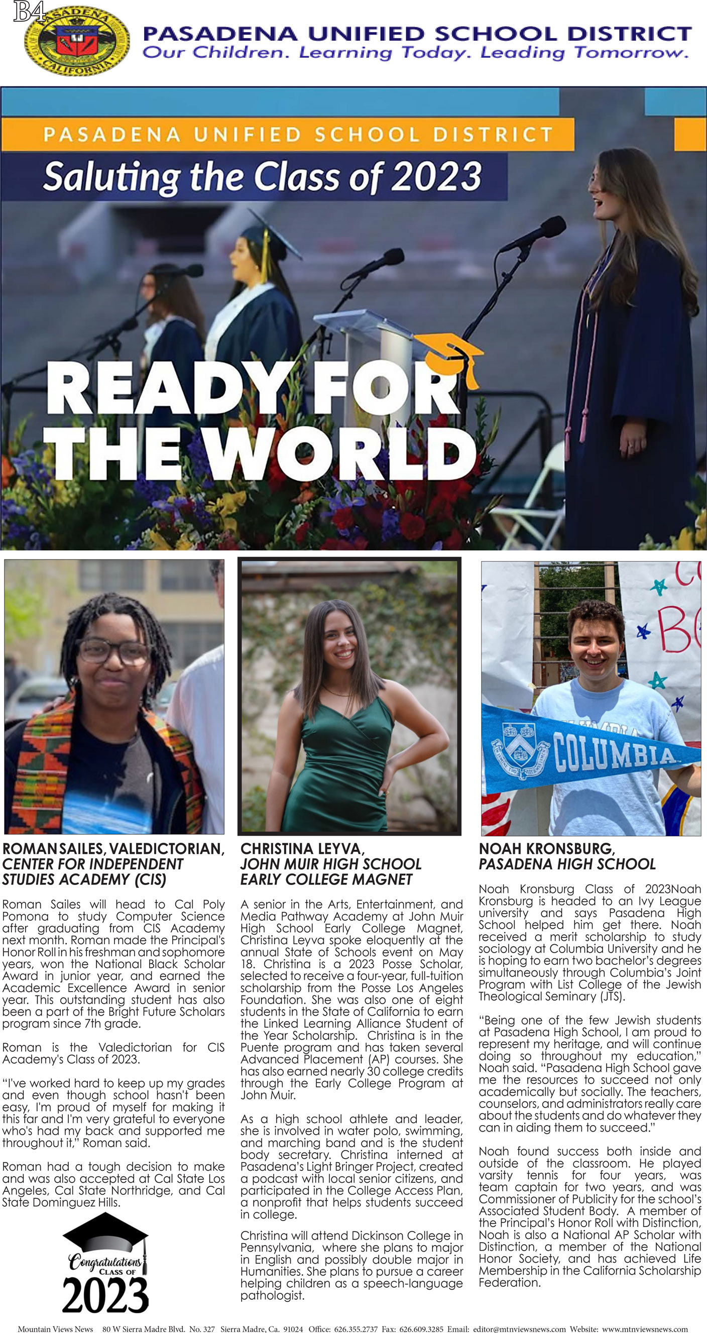 MVNews this week:  Page B:4