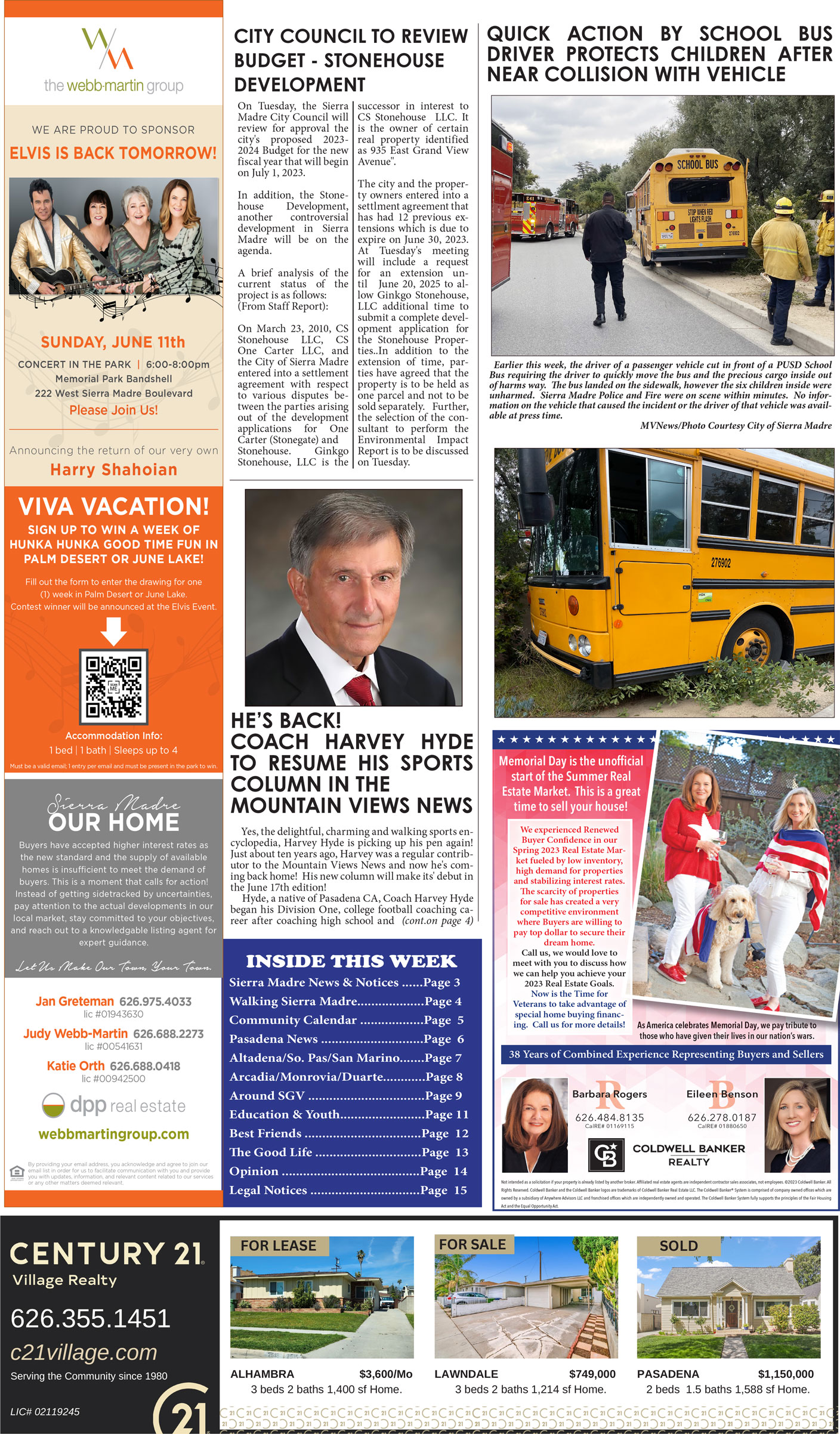 MVNews this week:  Page 1