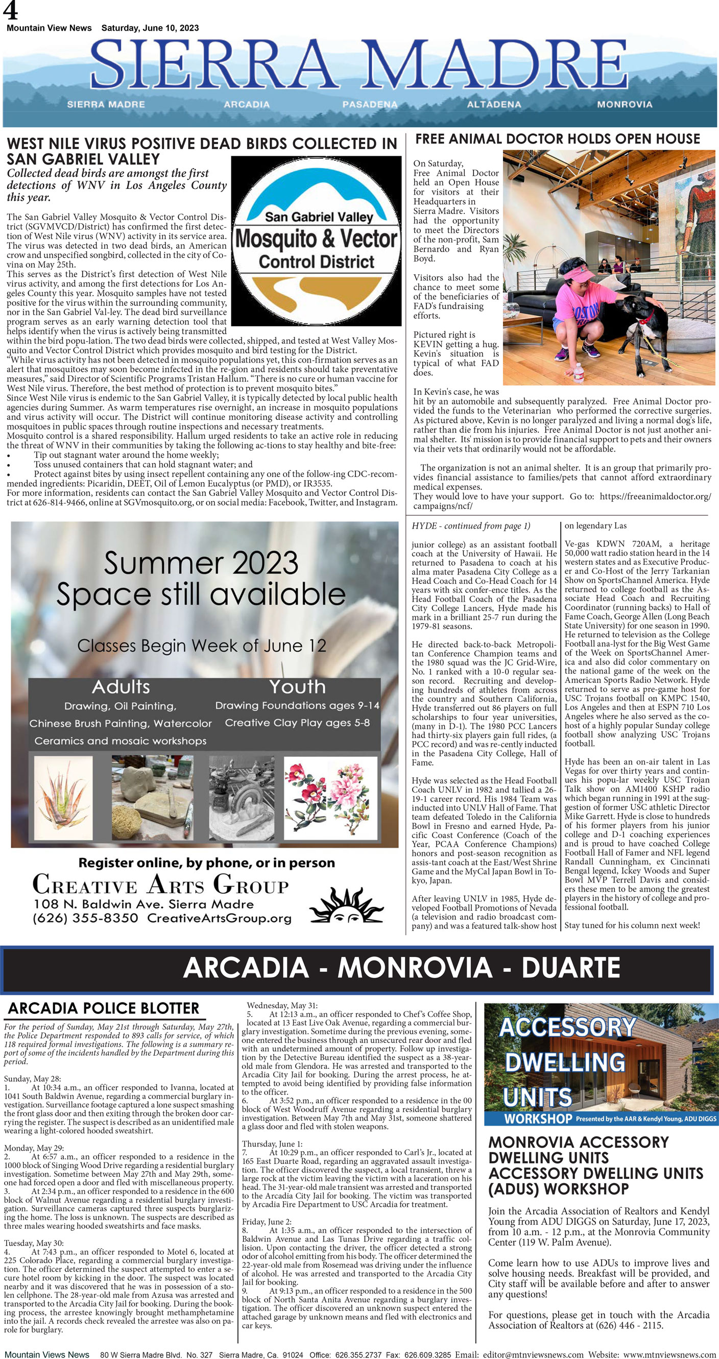 MVNews this week:  Page 4
