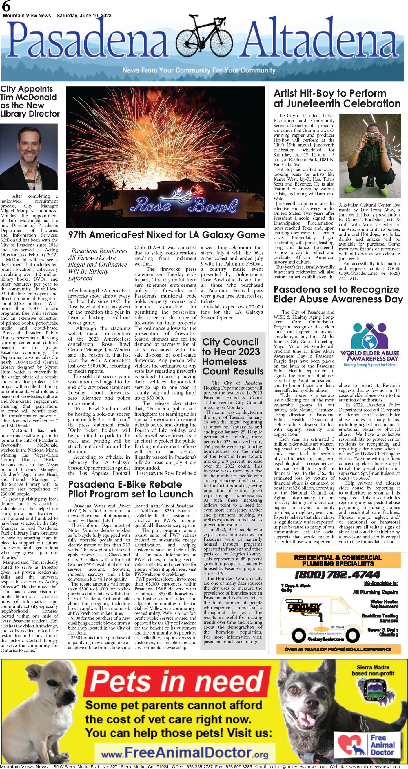 MVNews this week:  Page 6