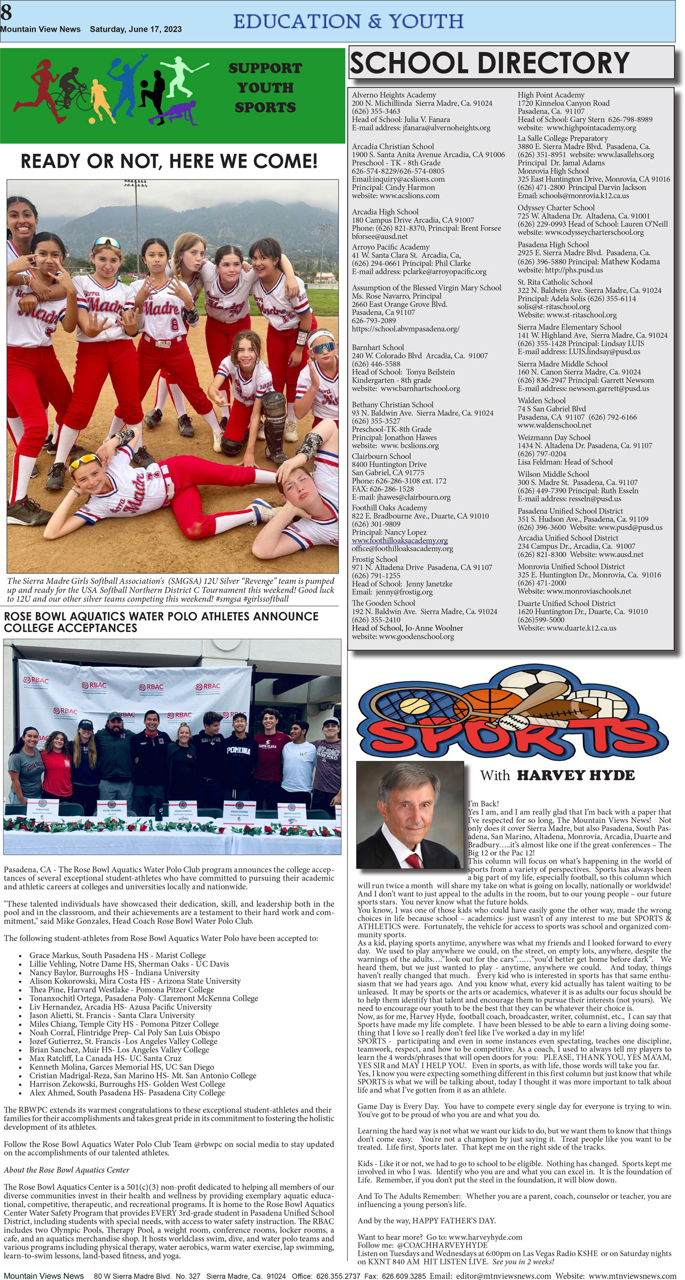 MVNews this week:  Page 8