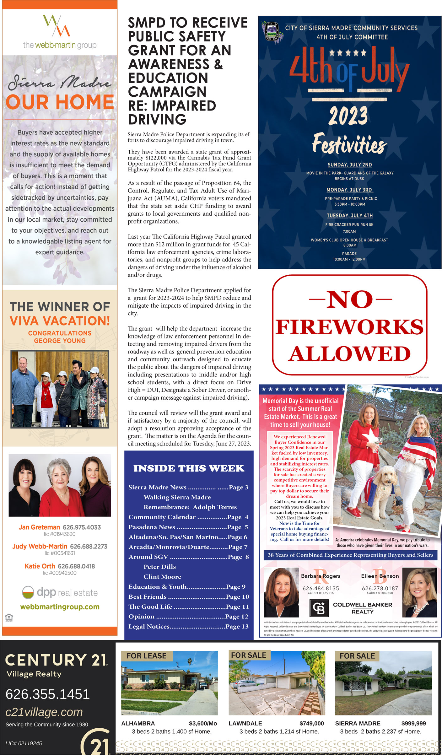 MVNews this week:  Page 1