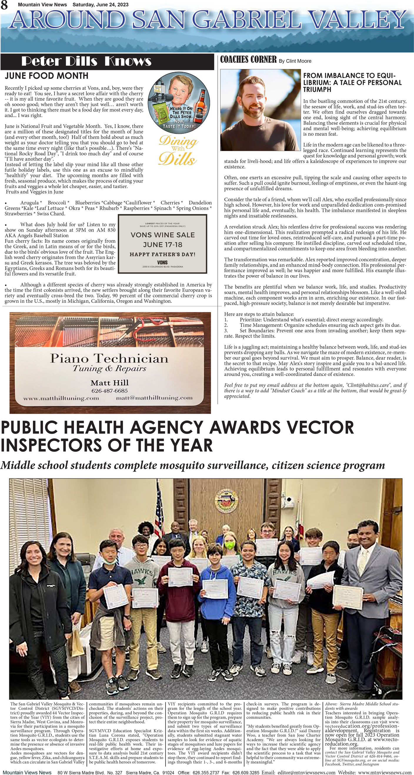 MVNews this week:  Page 8