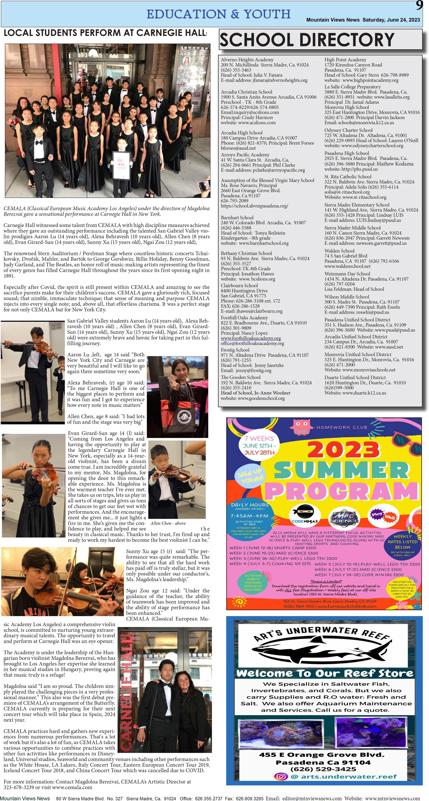 MVNews this week:  Page 9